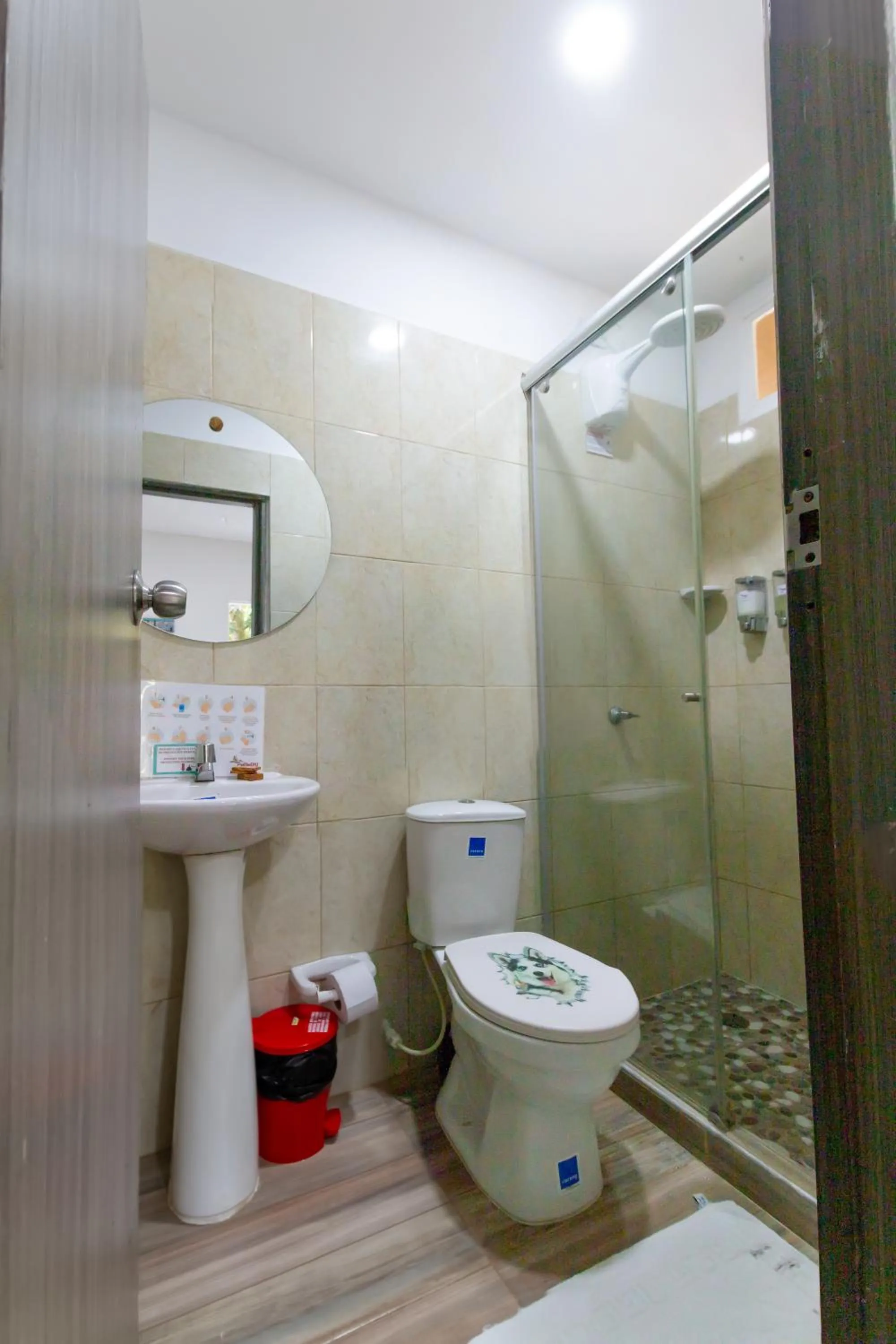 Bathroom in MINCA Chunuu - glamping - coworking MINCA