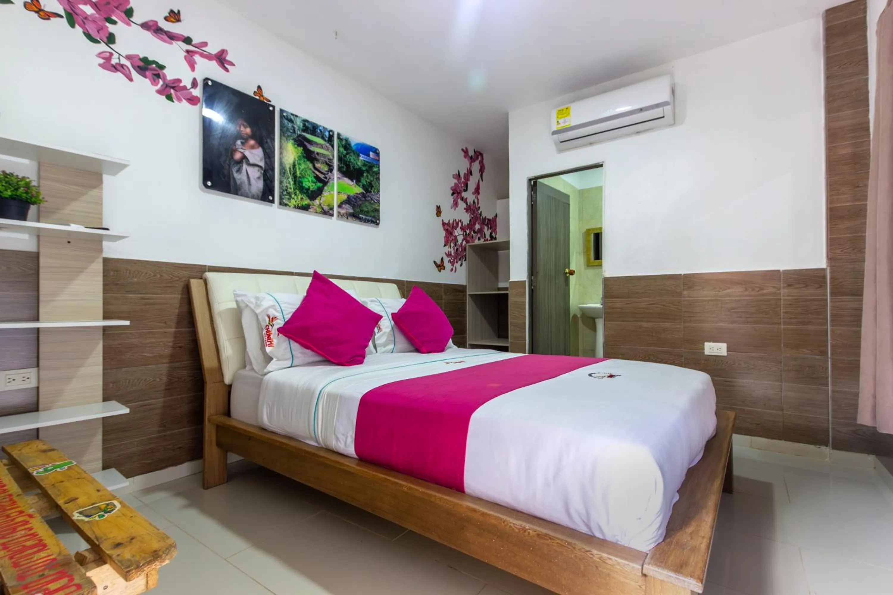 Bed in MINCA Chunuu - glamping - coworking MINCA