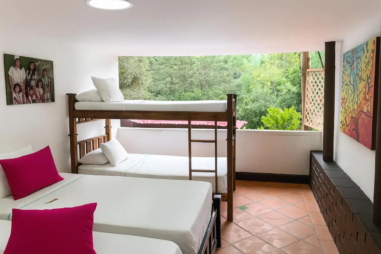 Bunk Bed in Mixed Dormitory Room in MINCA Chunuu - glamping - coworking MINCA Bunk Bed in Mixed Dormitory Room in MINCA Chunuu - glamping - coworking MINCA