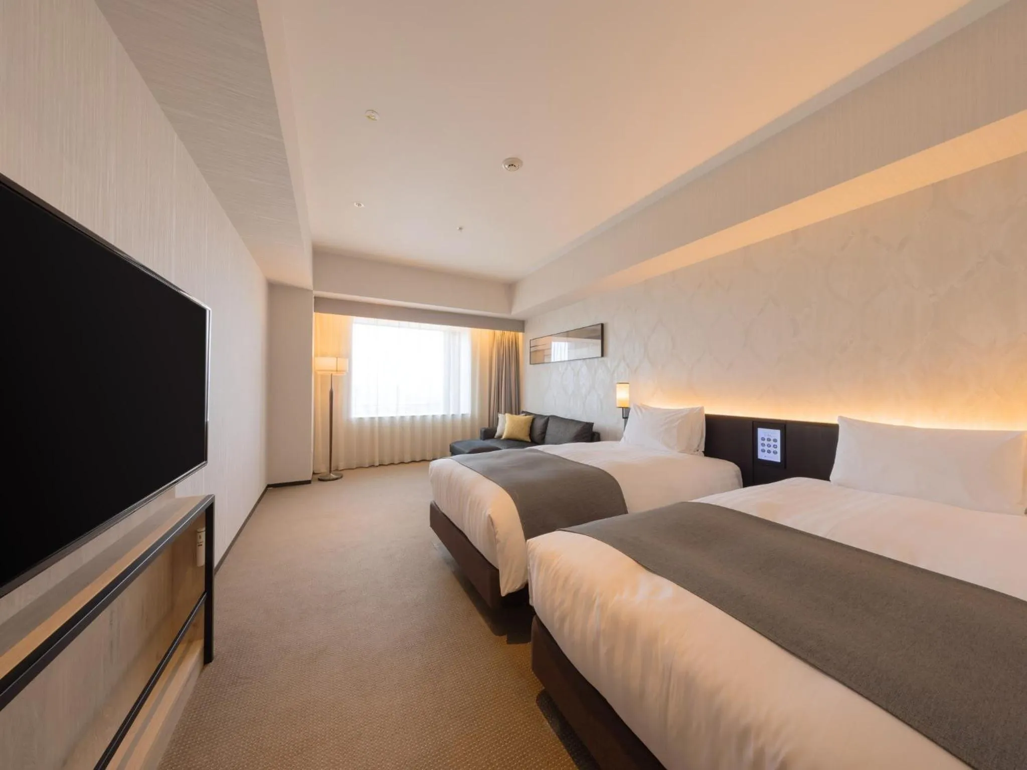 Photo of the whole room, Bed in LIBER HOTEL Osaka