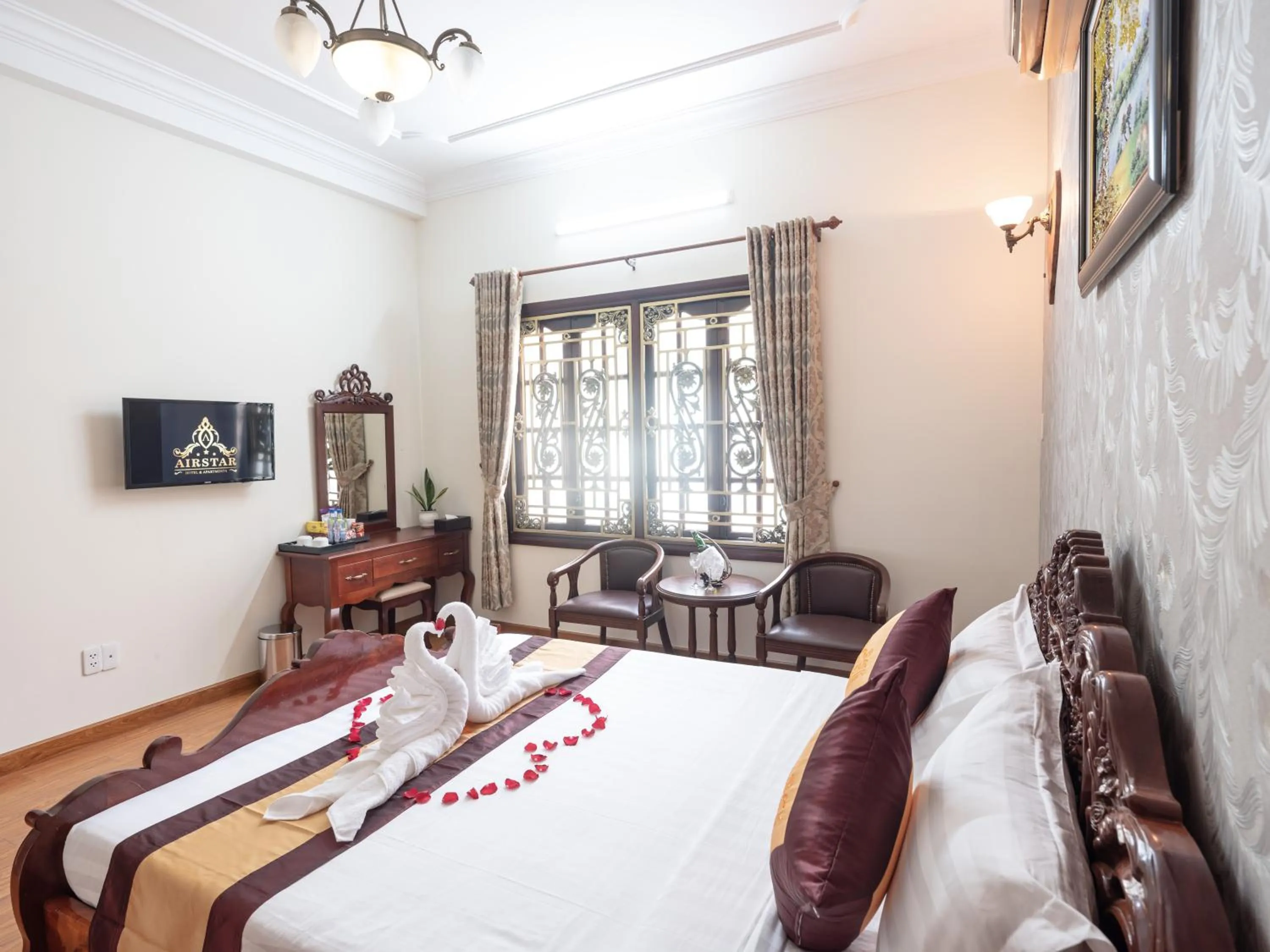 Bed in Air Star Hotel