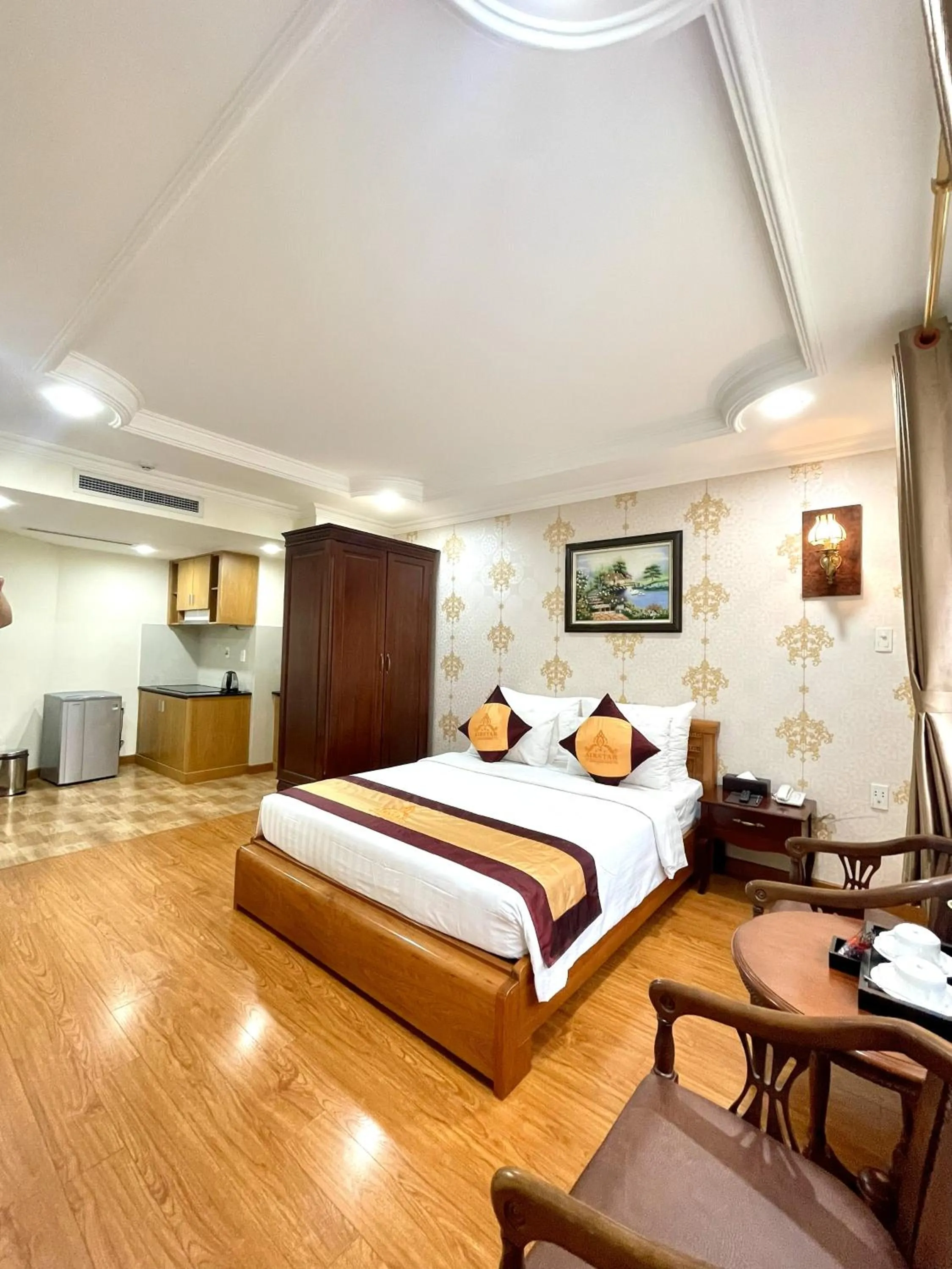 Bedroom, Bed in Air Star Hotel