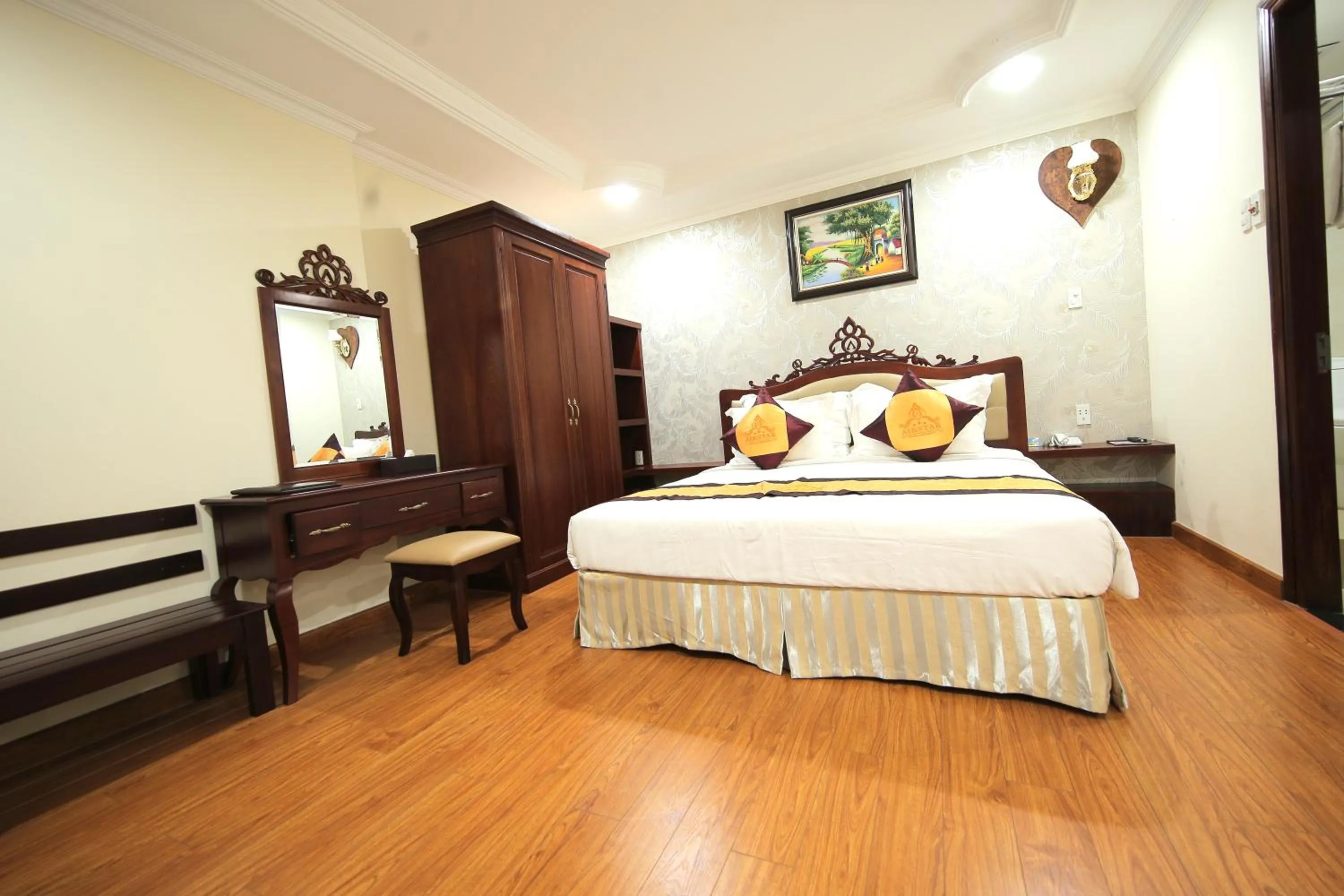 Bed in Air Star Hotel