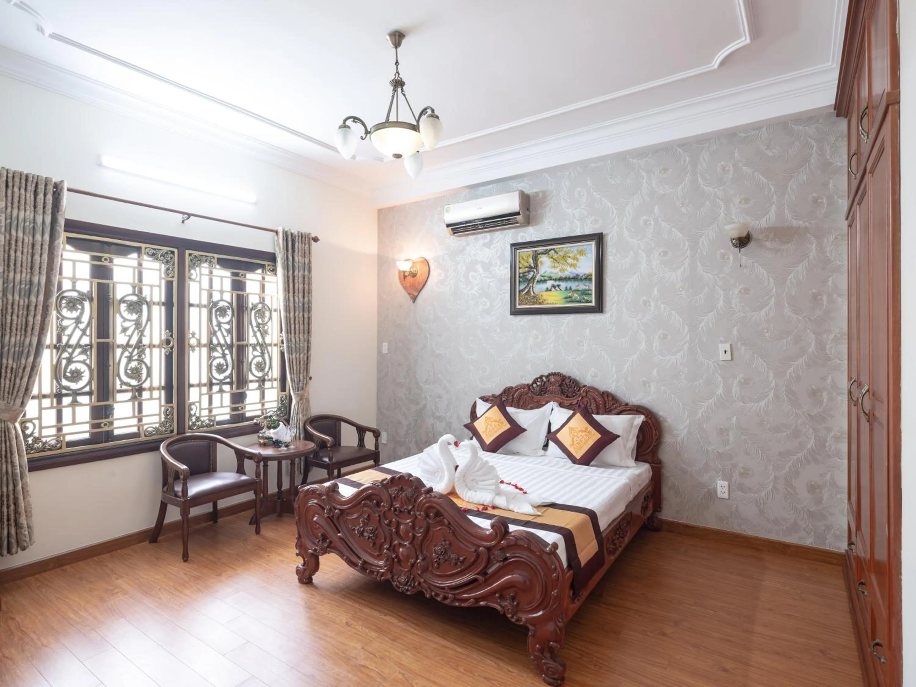 Bed in Air Star Hotel