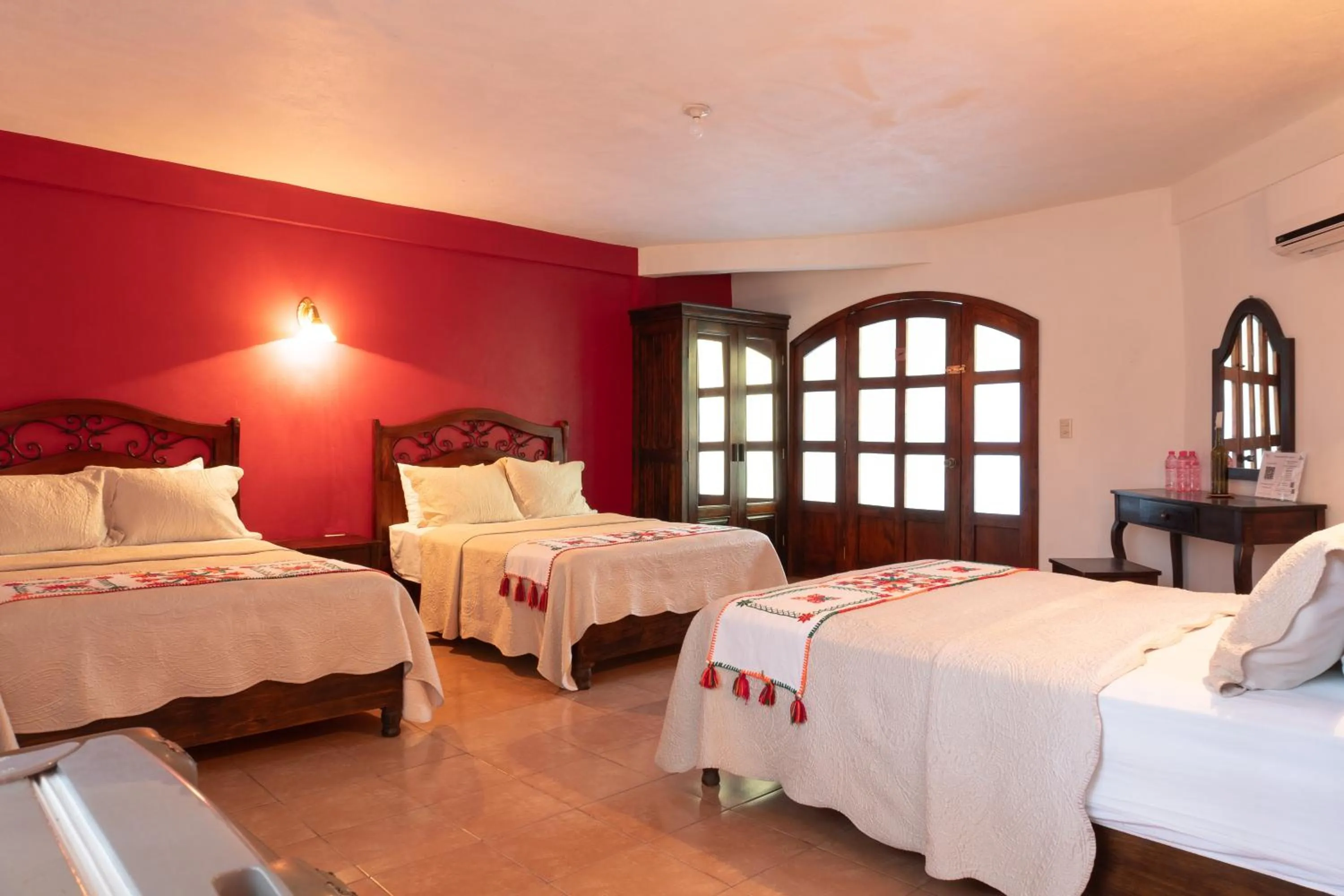 Bed in Hotel Paraíso Encantado