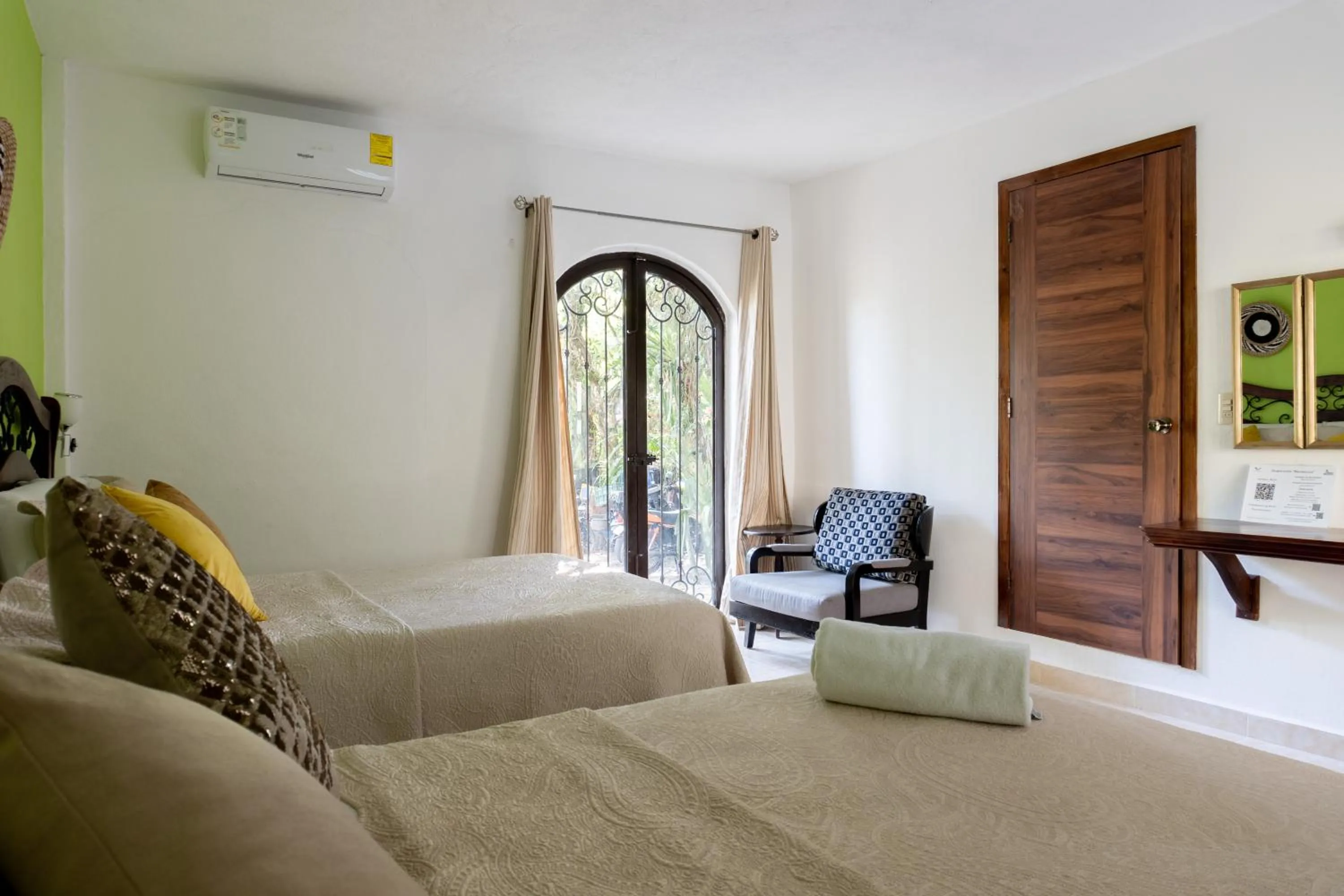 Bed in Hotel Paraíso Encantado