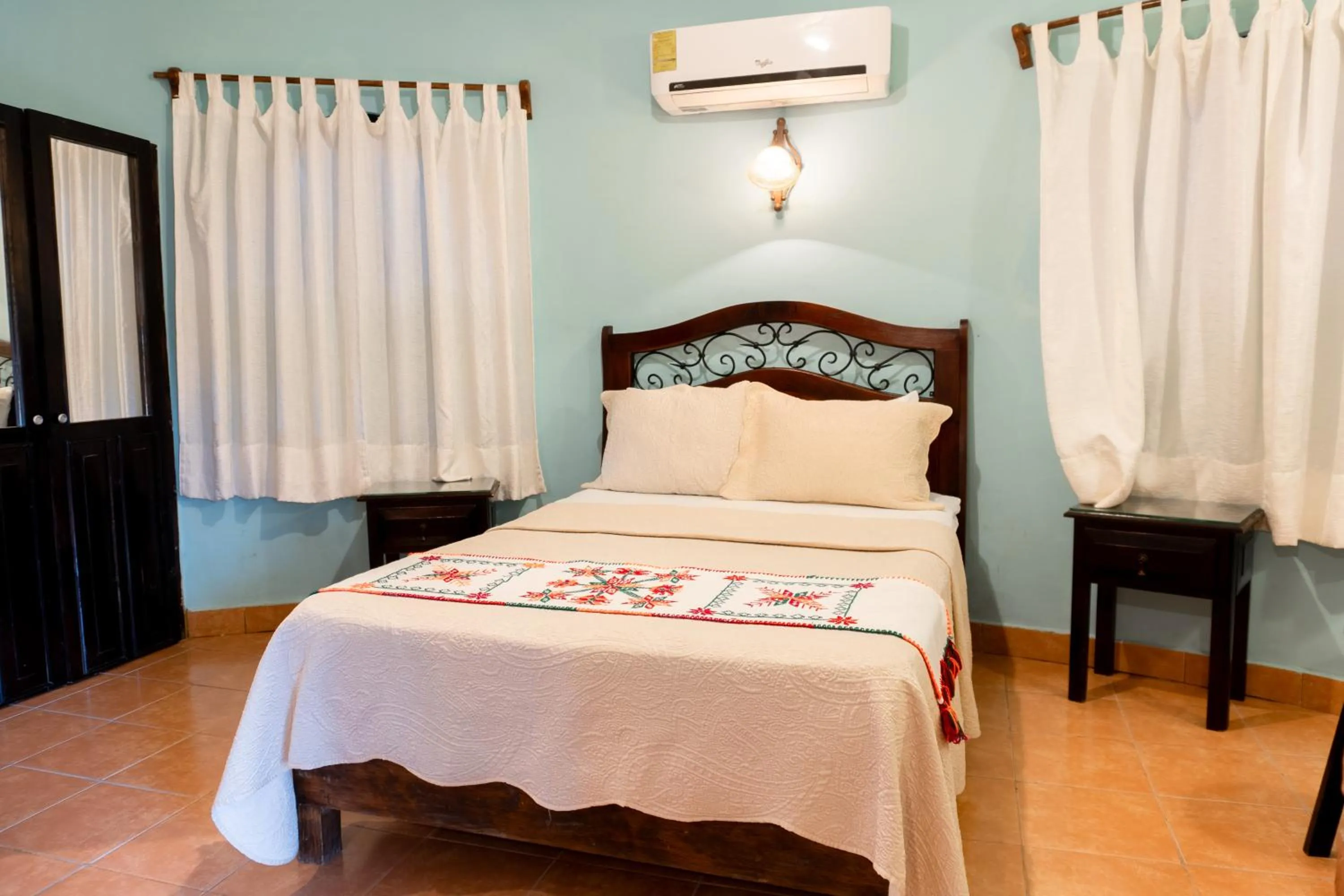 Bed in Hotel Paraíso Encantado