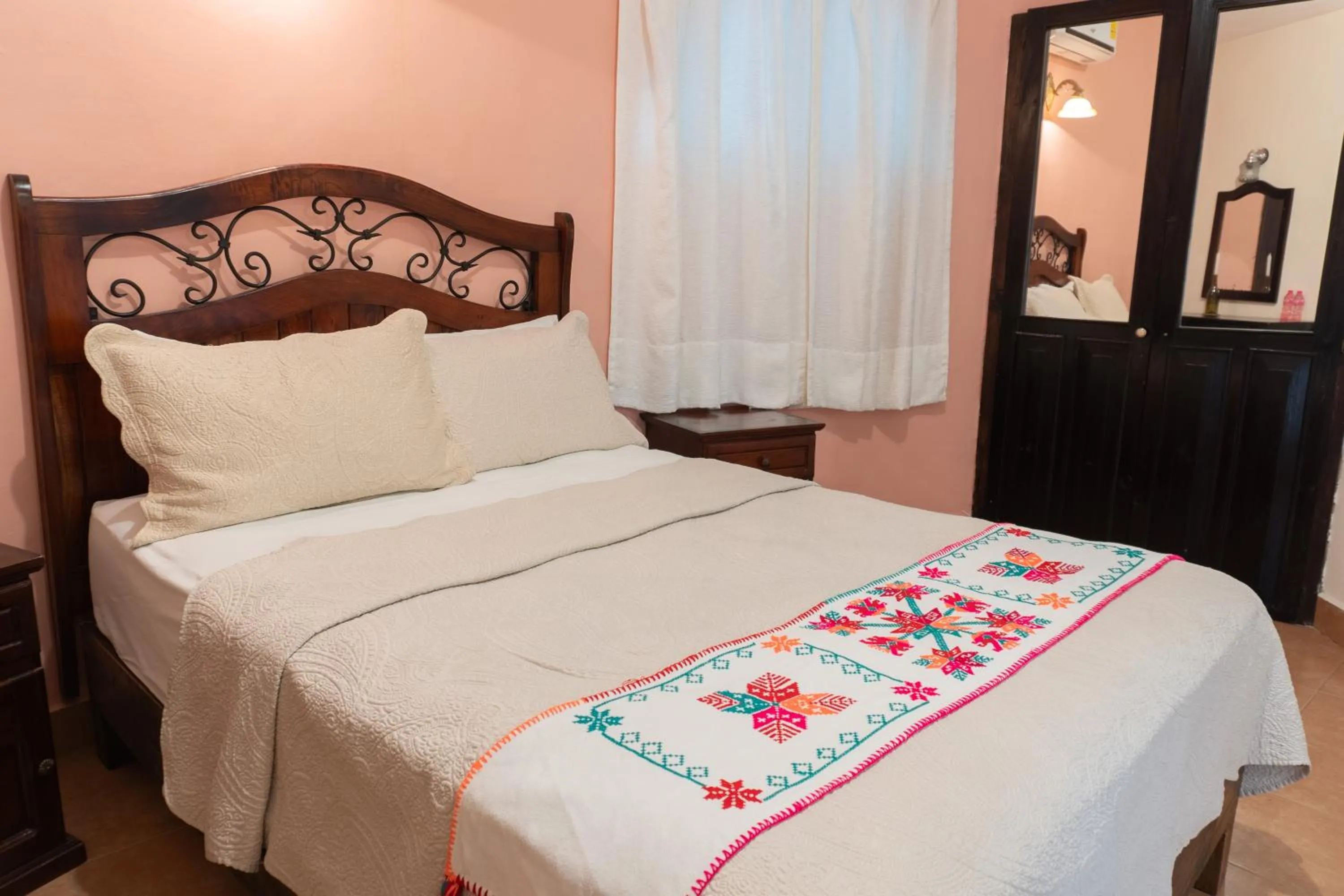 Bed in Hotel Paraíso Encantado