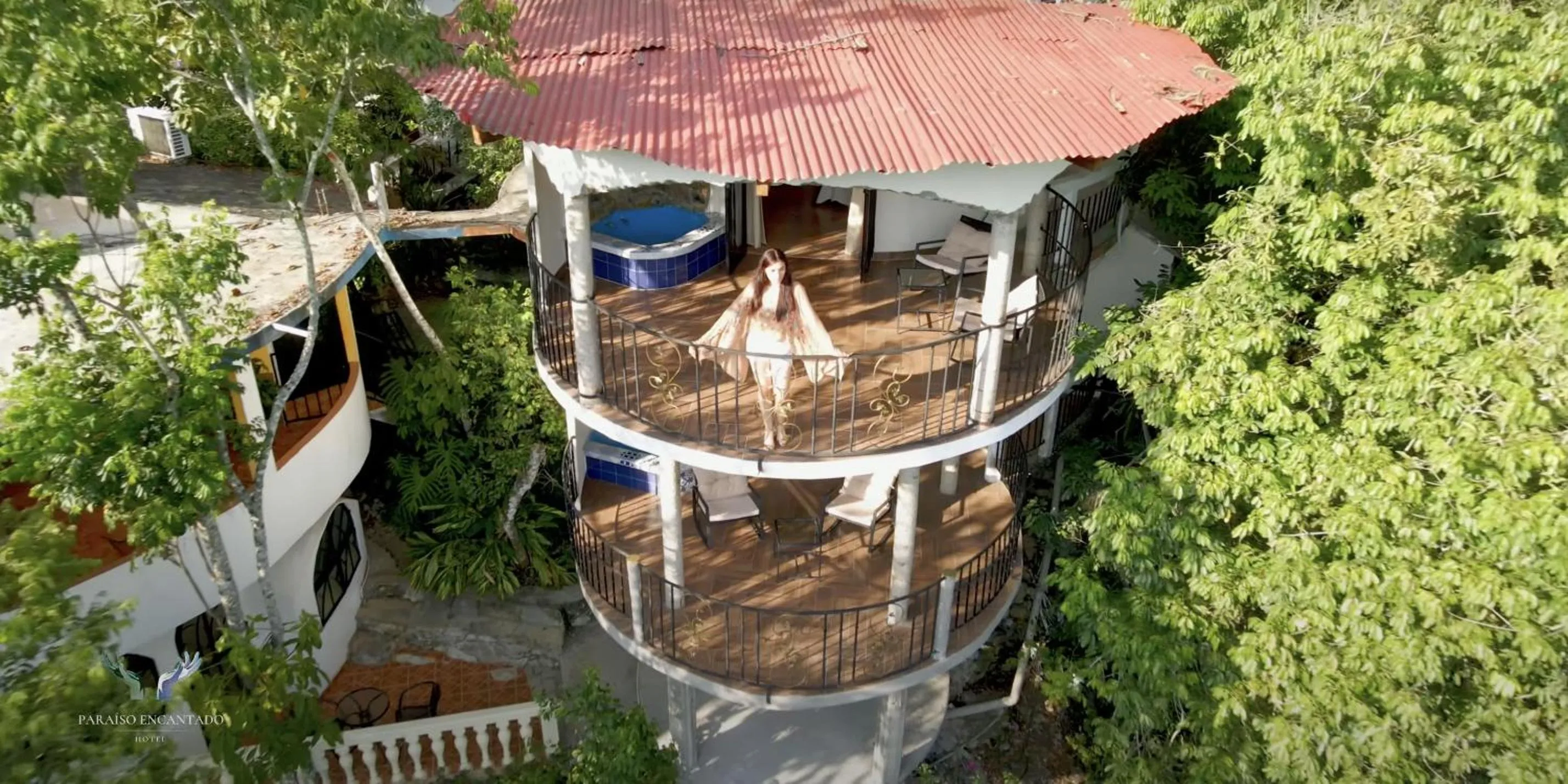 Bird's eye view in Hotel Paraíso Encantado