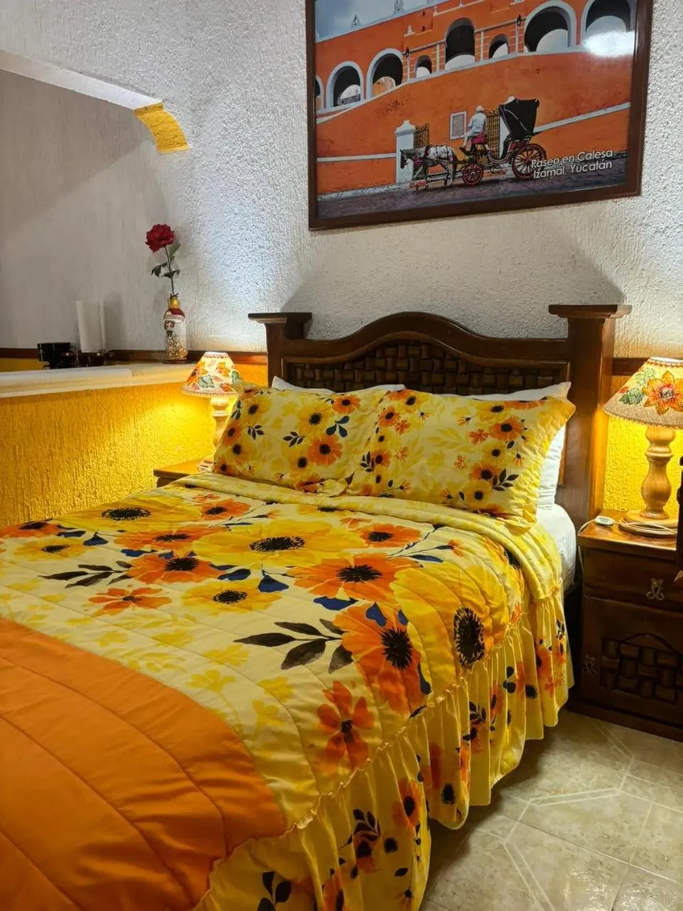 Bed in Casa Palagui Colonial