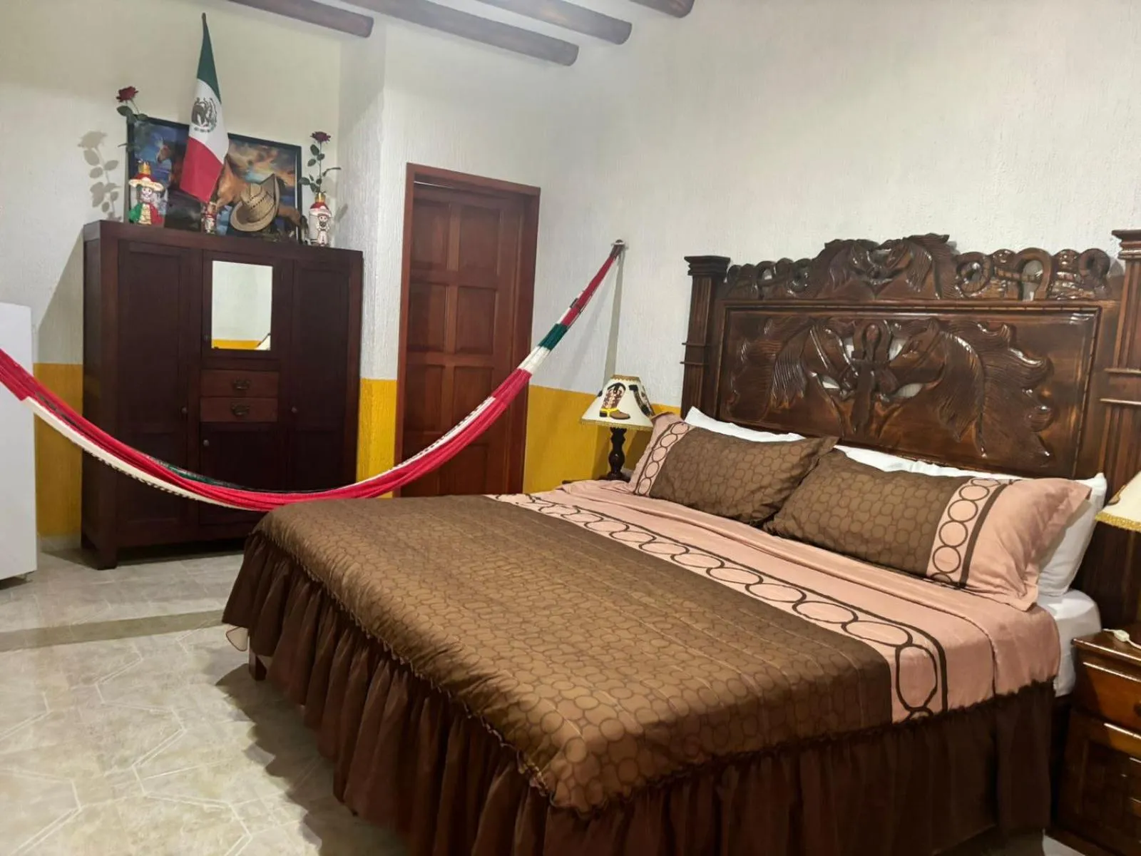 Bed in Casa Palagui Colonial