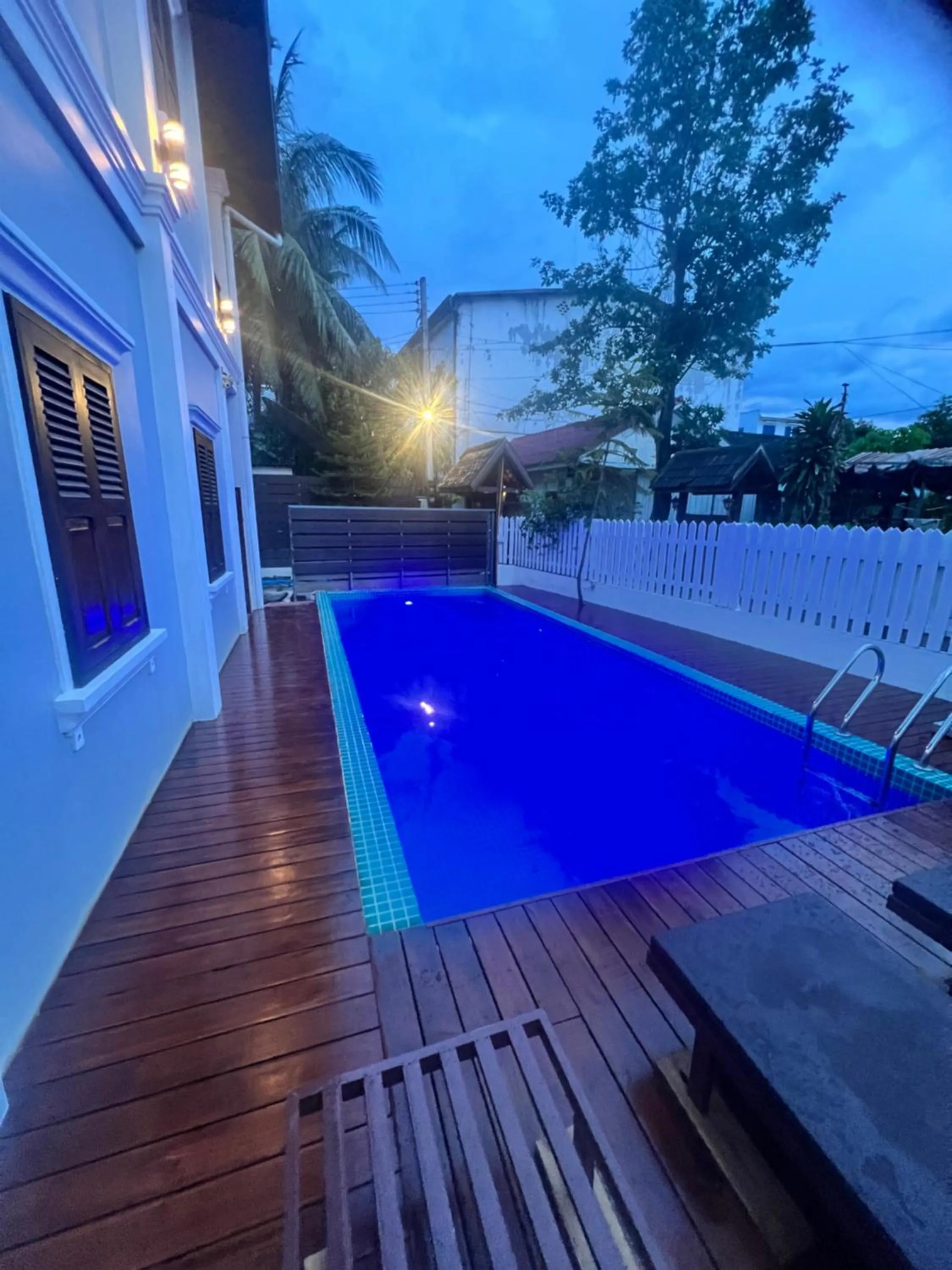 Swimming pool in Queens House