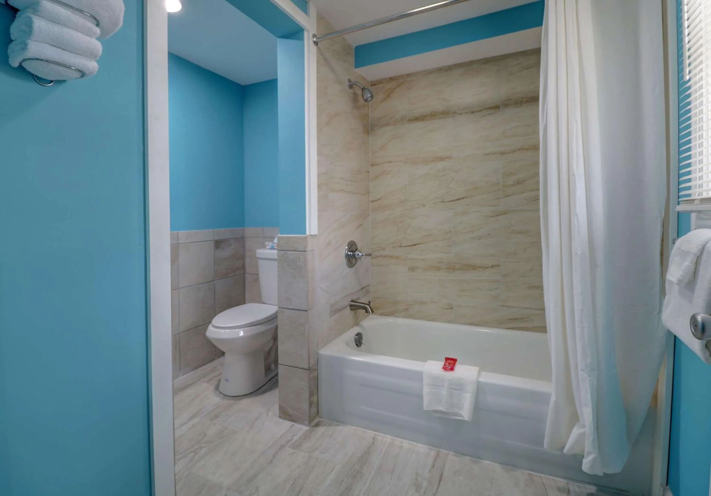 Bathroom in Yankee Clipper Inn, SureStay Collection by Best Western