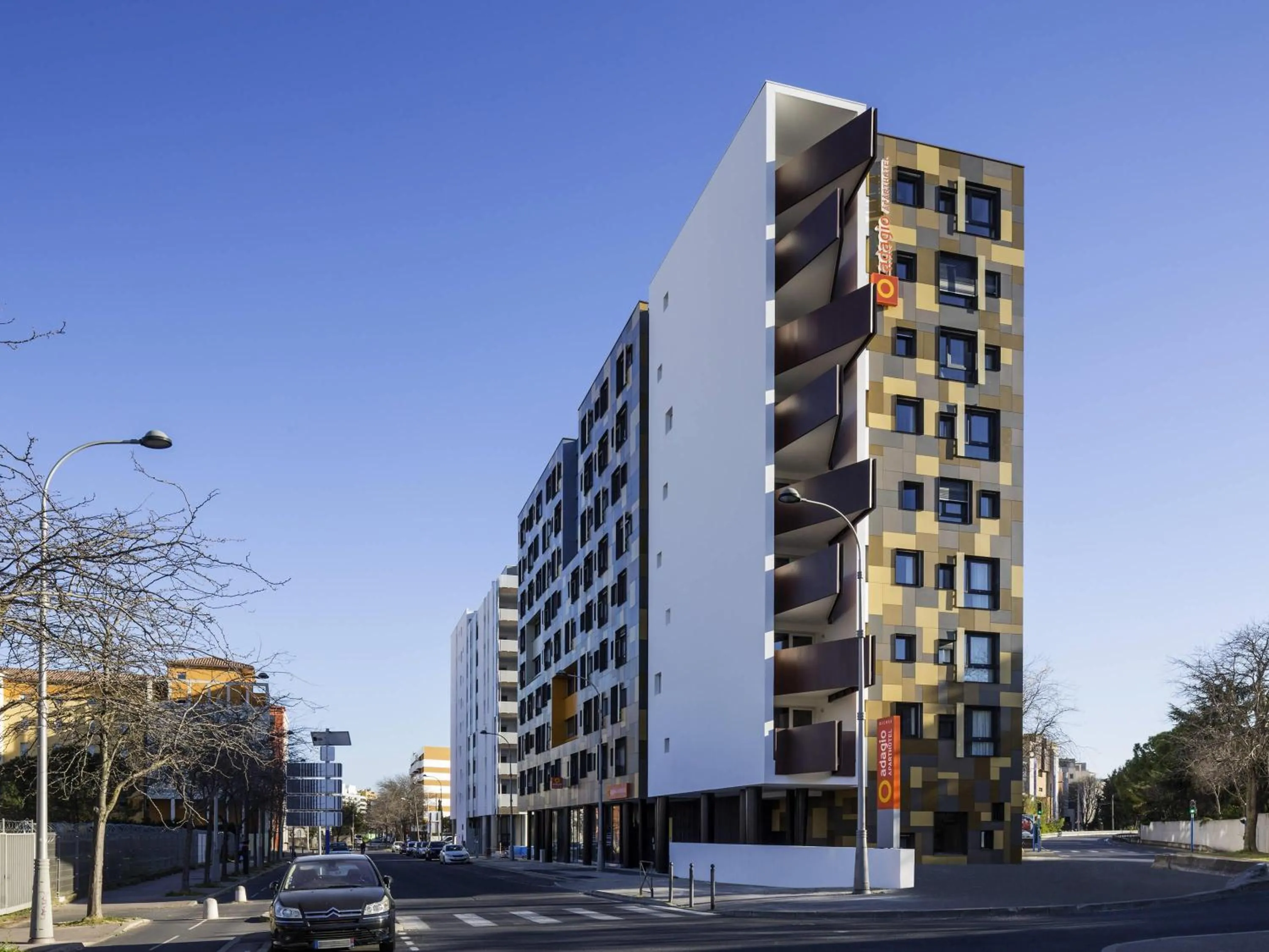 Property building in Aparthotel Adagio access Montpellier Centre