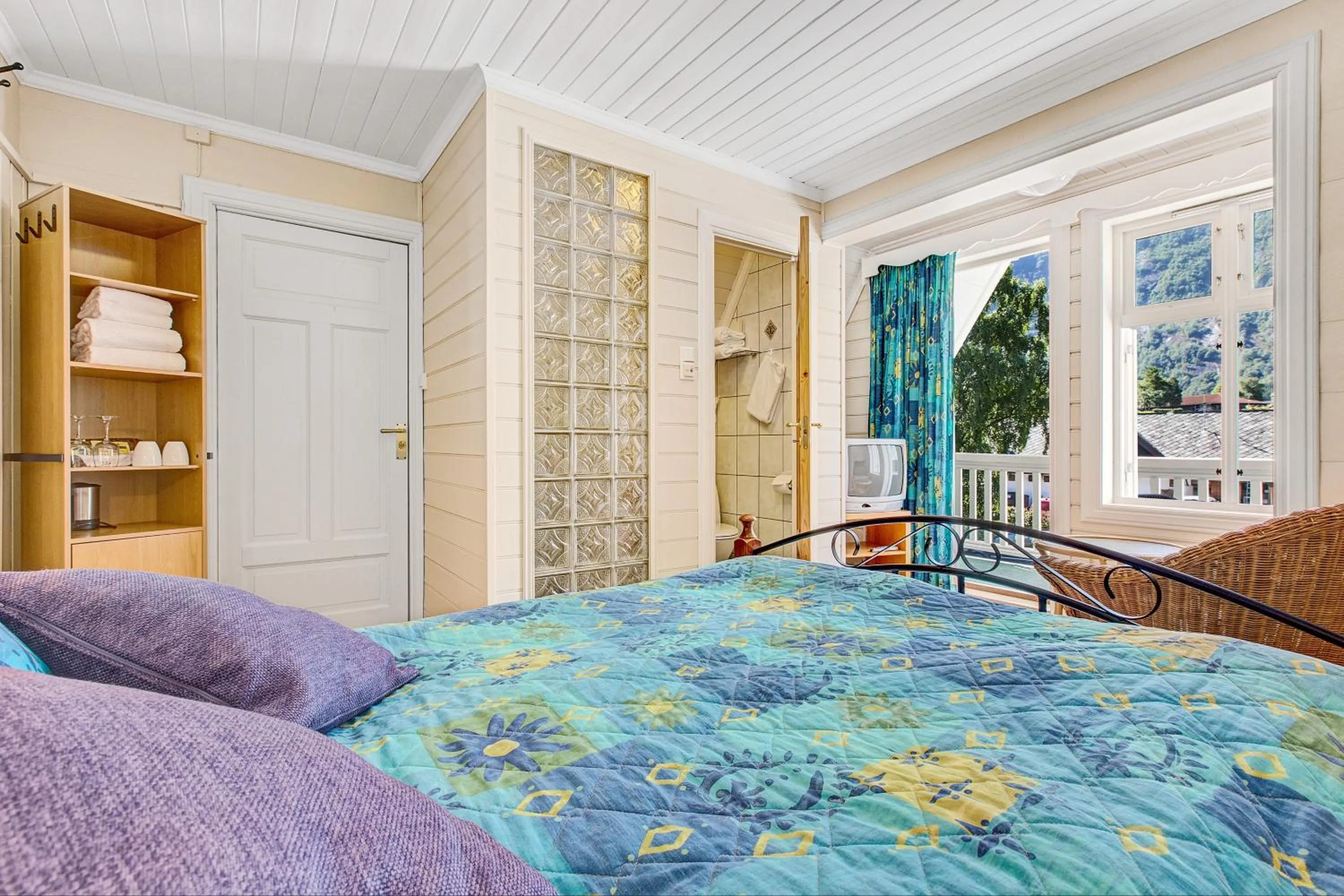 Bed in Vik Pensjonat