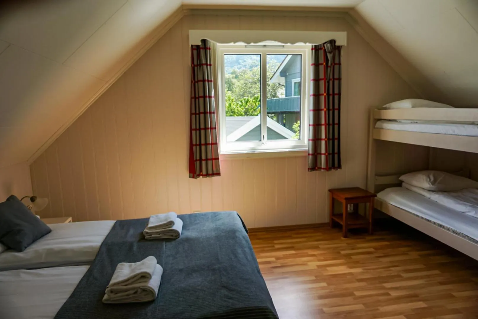 Bed in Vik Pensjonat