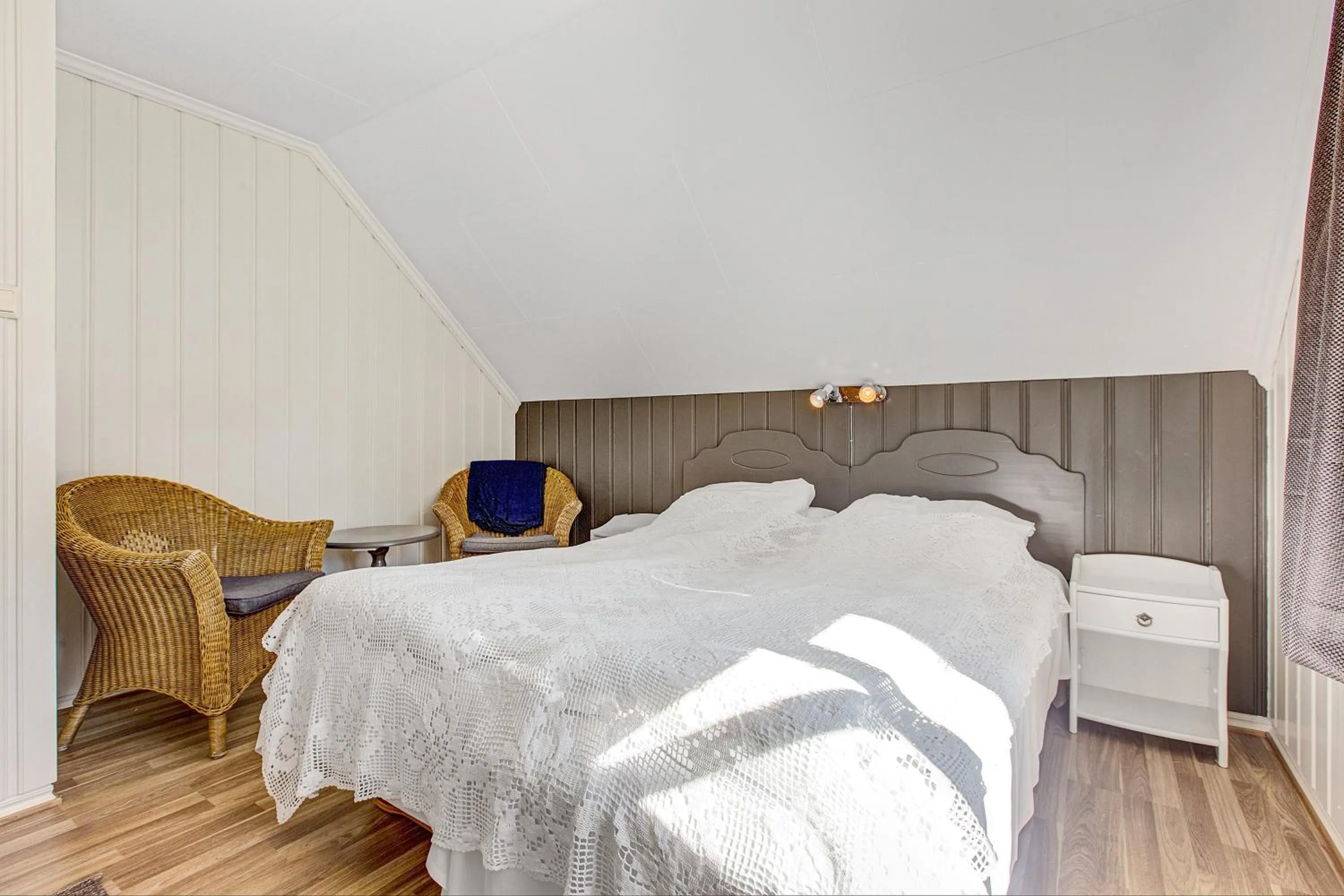 Bed in Vik Pensjonat