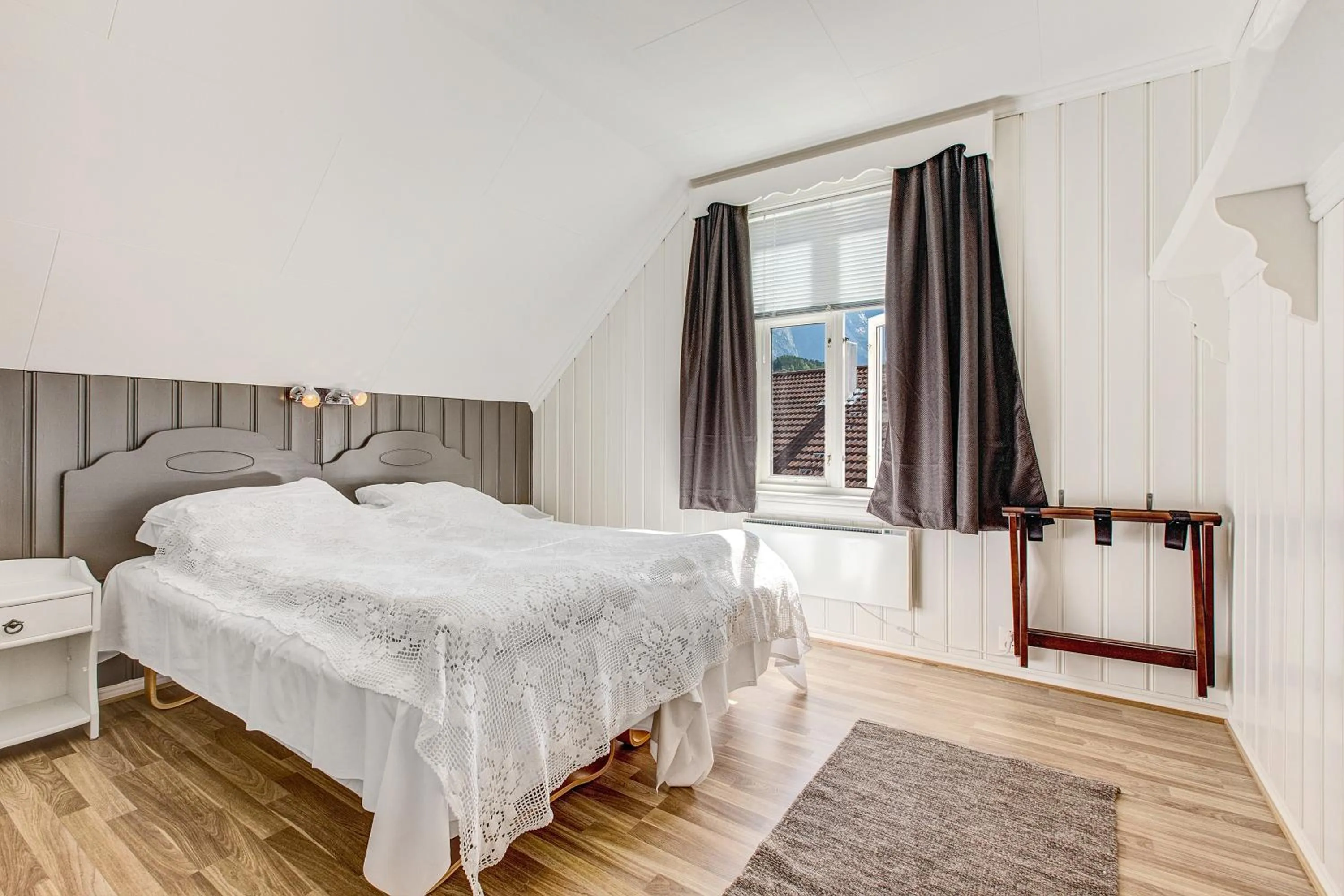 Bed in Vik Pensjonat