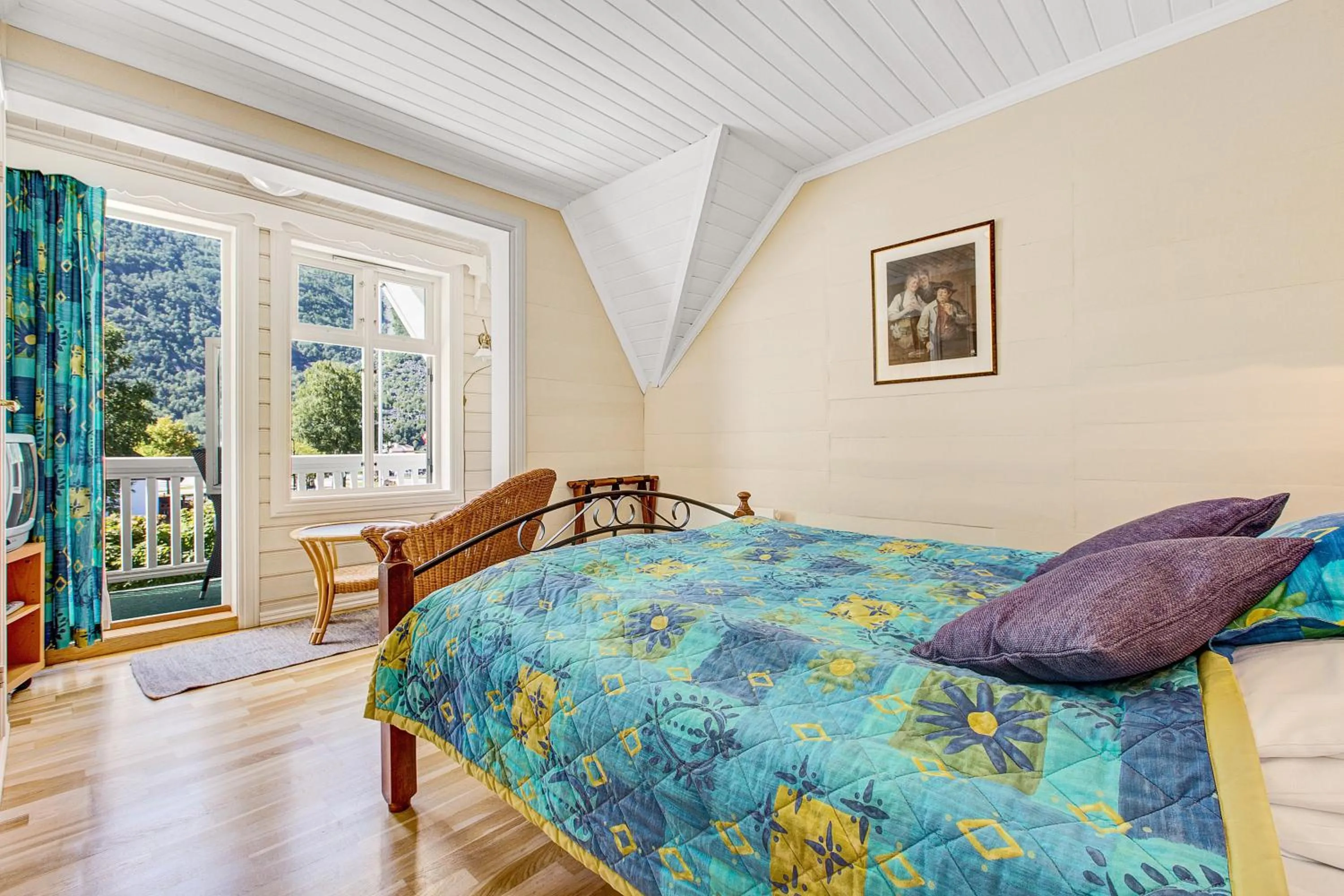 Bed in Vik Pensjonat