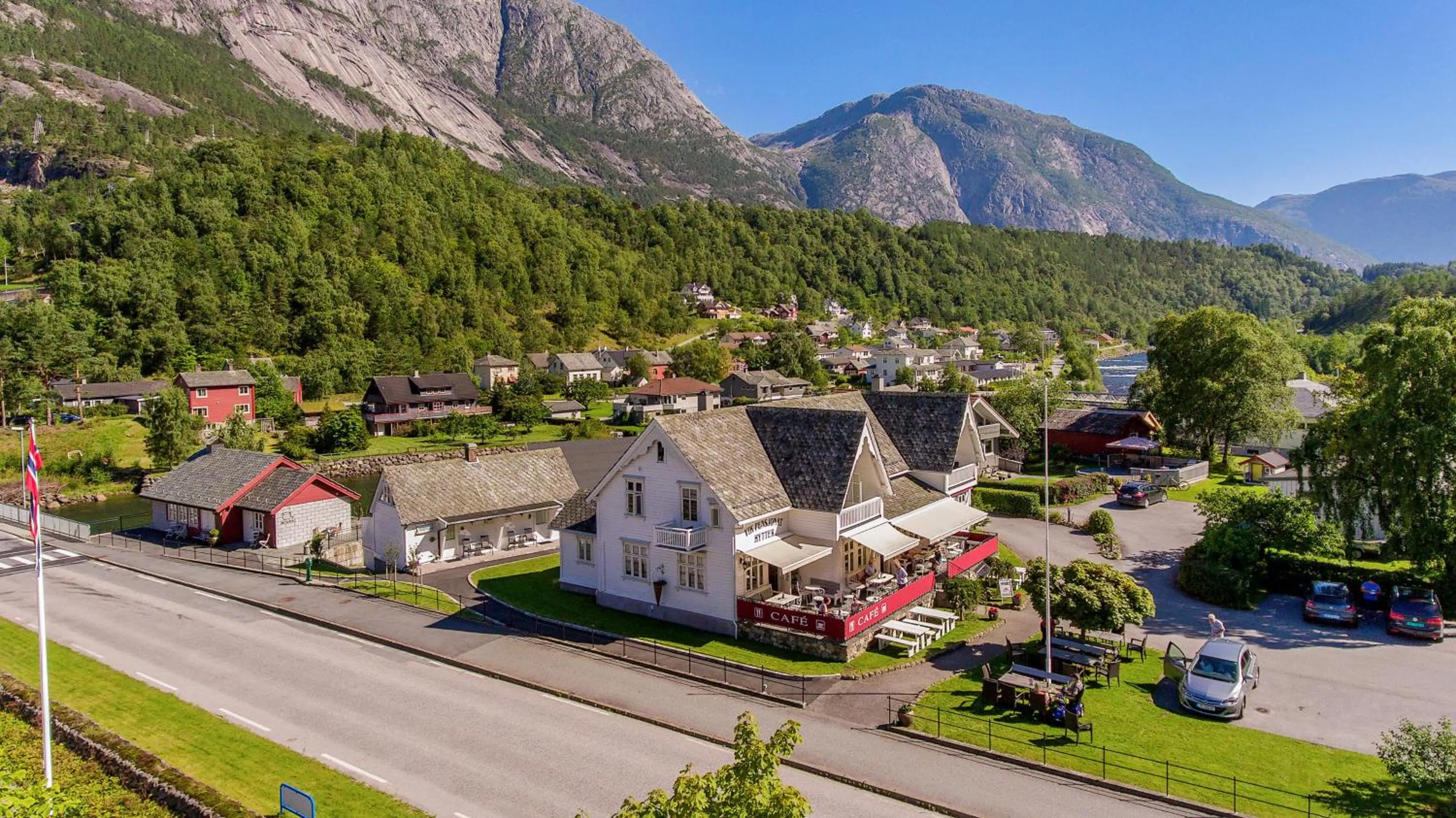 Property building in Vik Pensjonat
