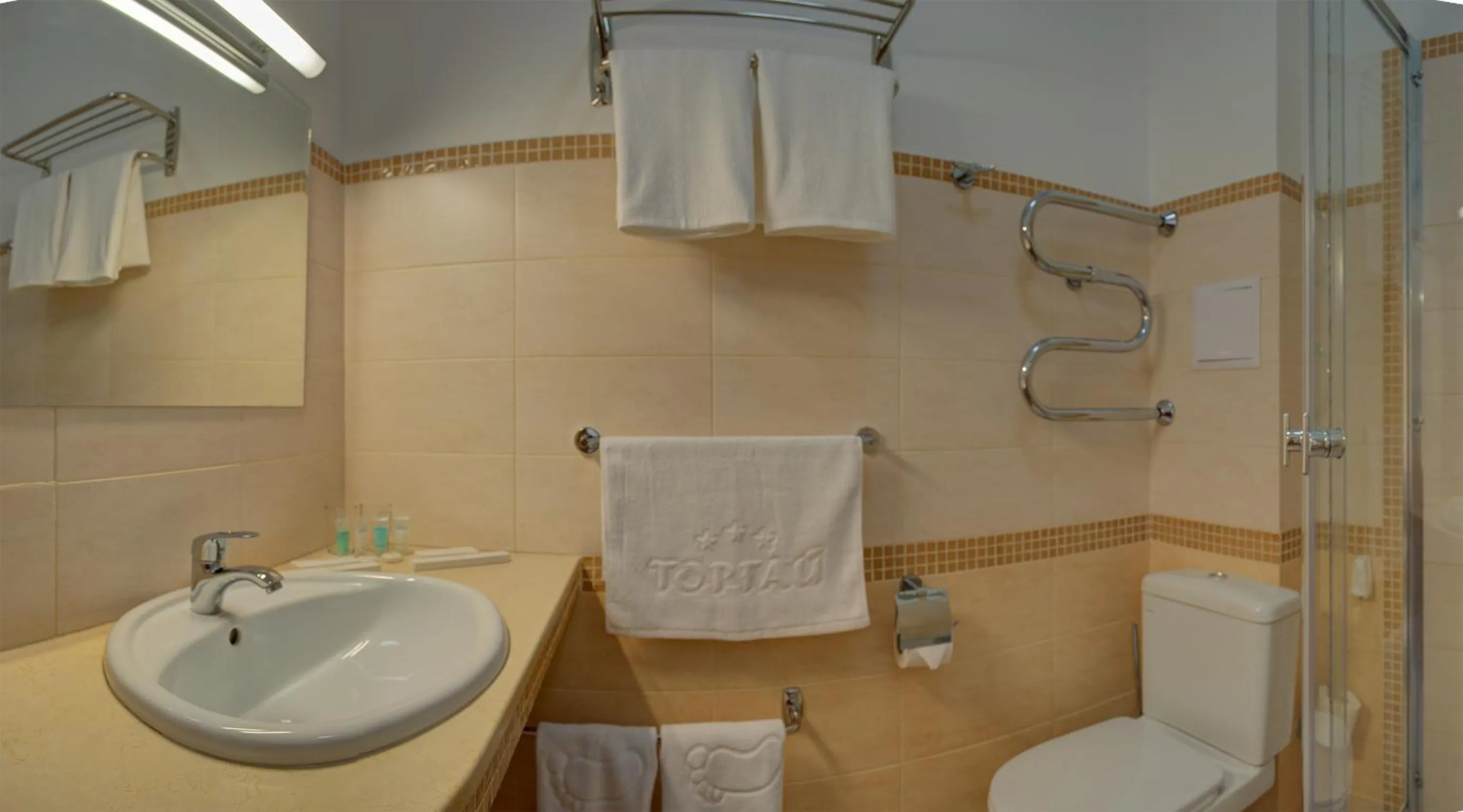 Bathroom in Torgay Hotel