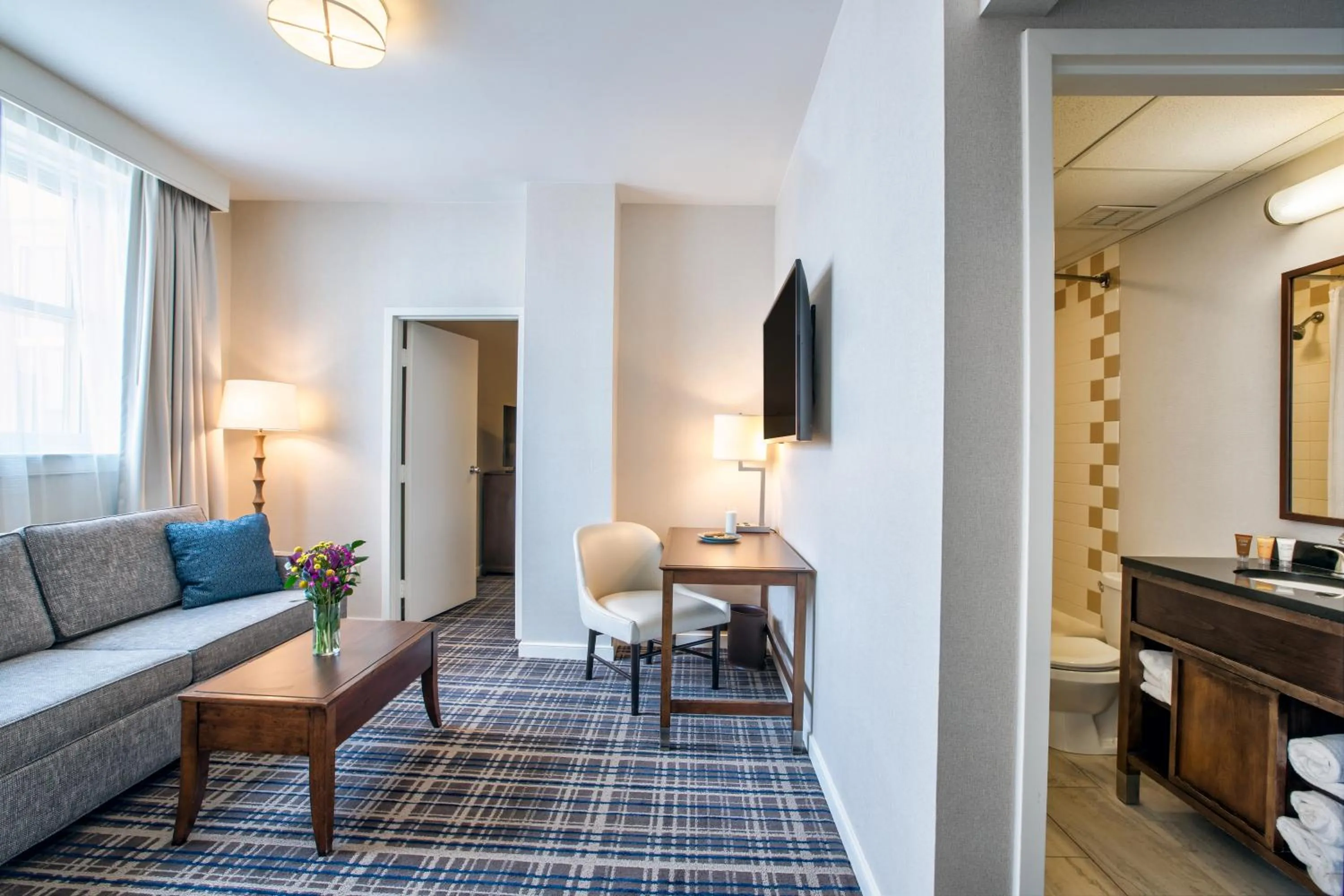 Living room in Hotel Gettysburg