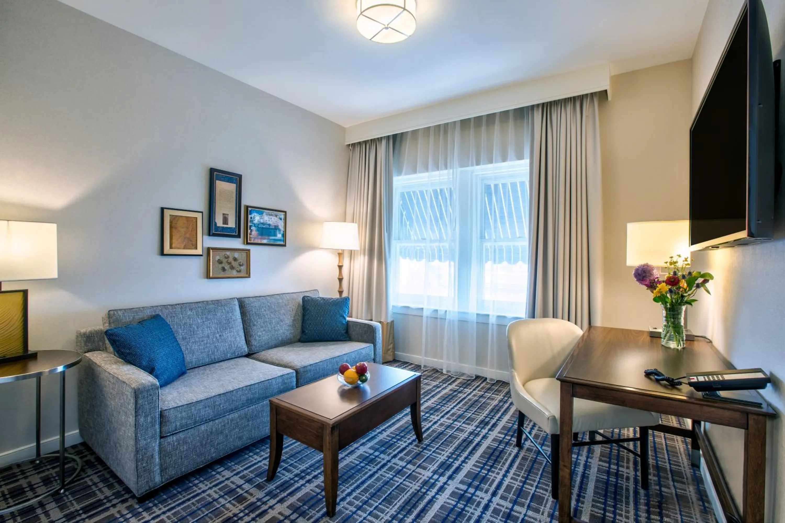 Living room in Hotel Gettysburg