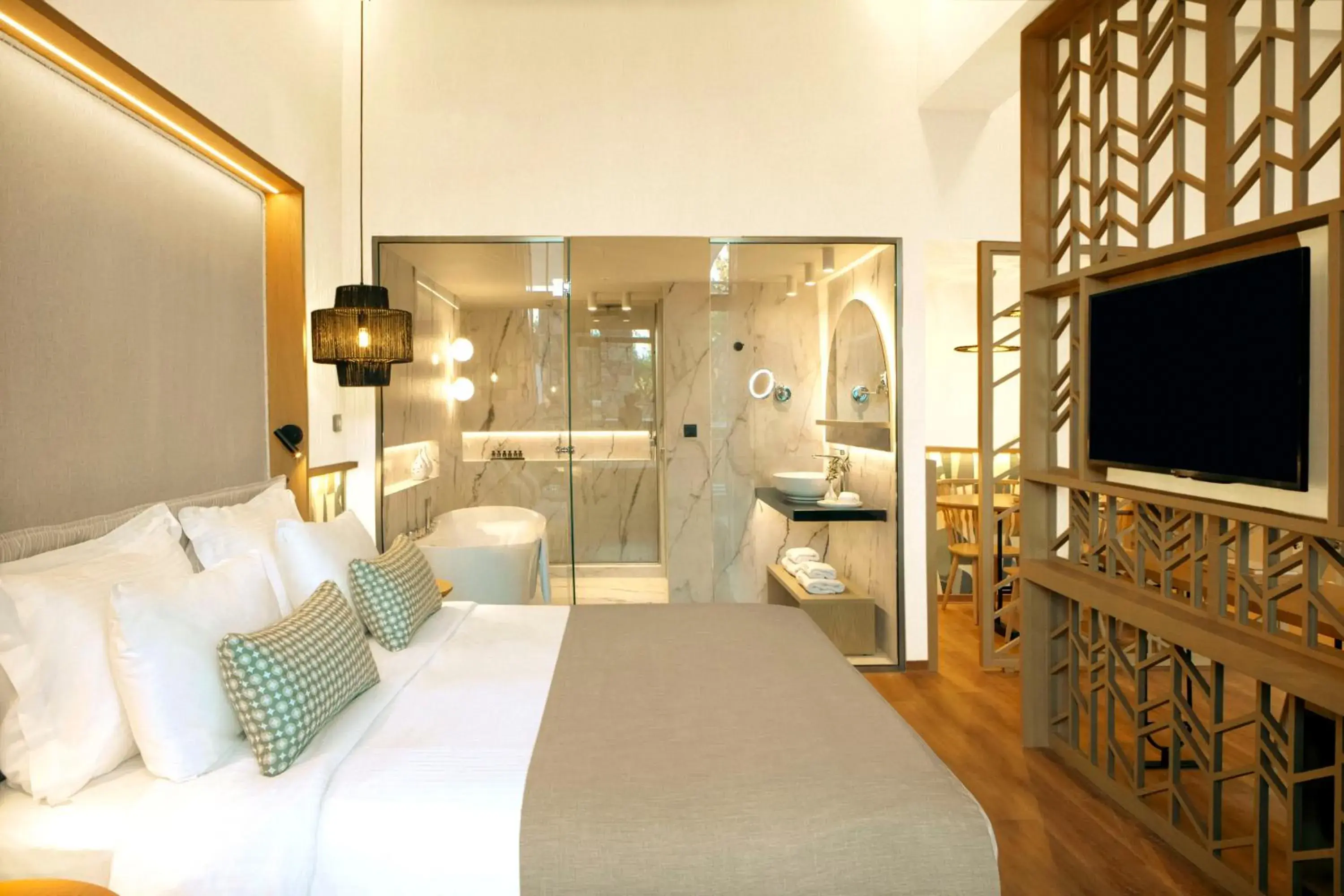 Honeymoon Suite with Private Pool and Jetted Tub in Zeus Eleva Mirabello Bay Honeymoon Suite with Private Pool and Jetted Tub in Zeus Eleva Mirabello Bay