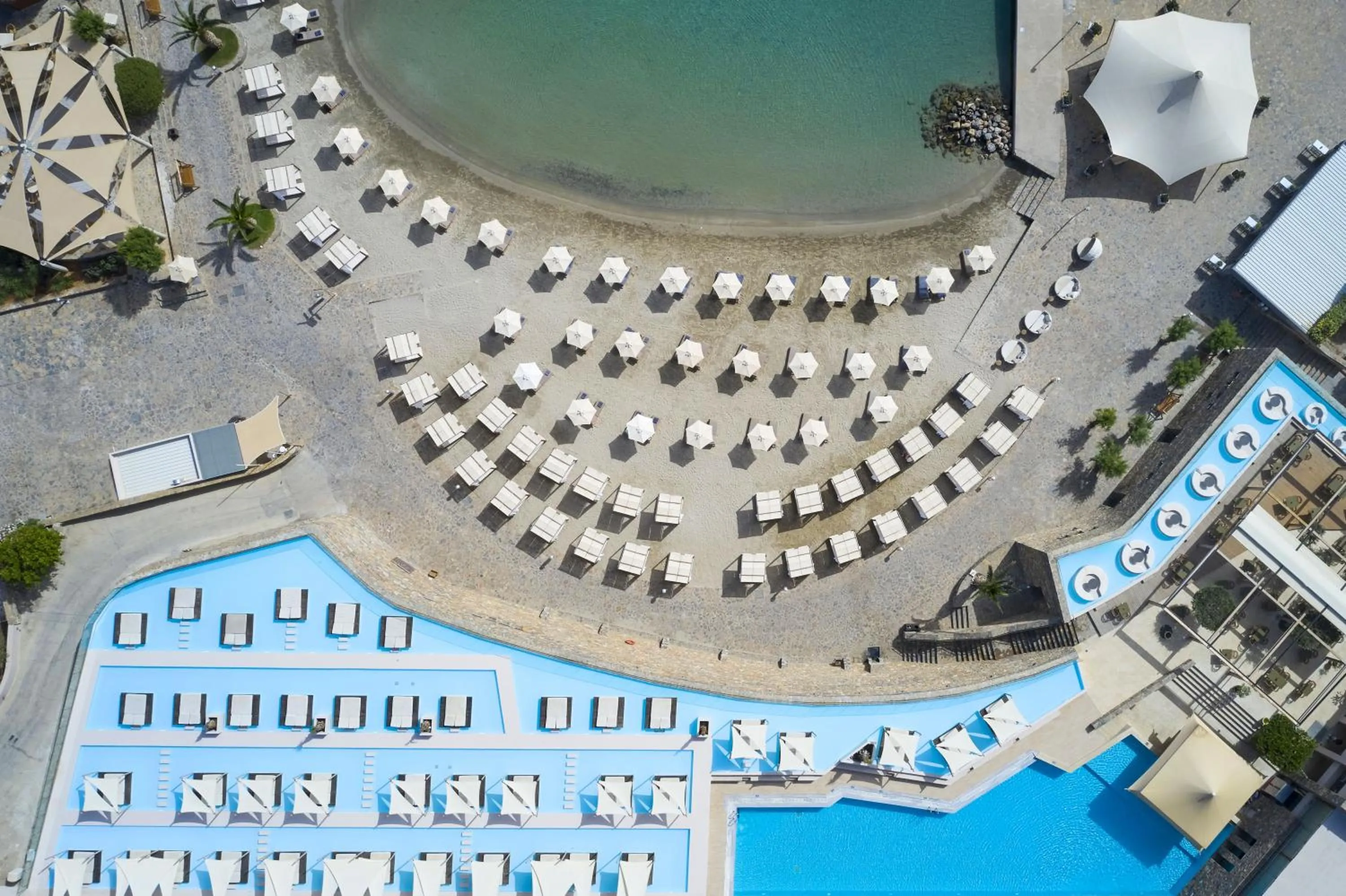 Bird's eye view in Wyndham Grand Crete Mirabello Bay