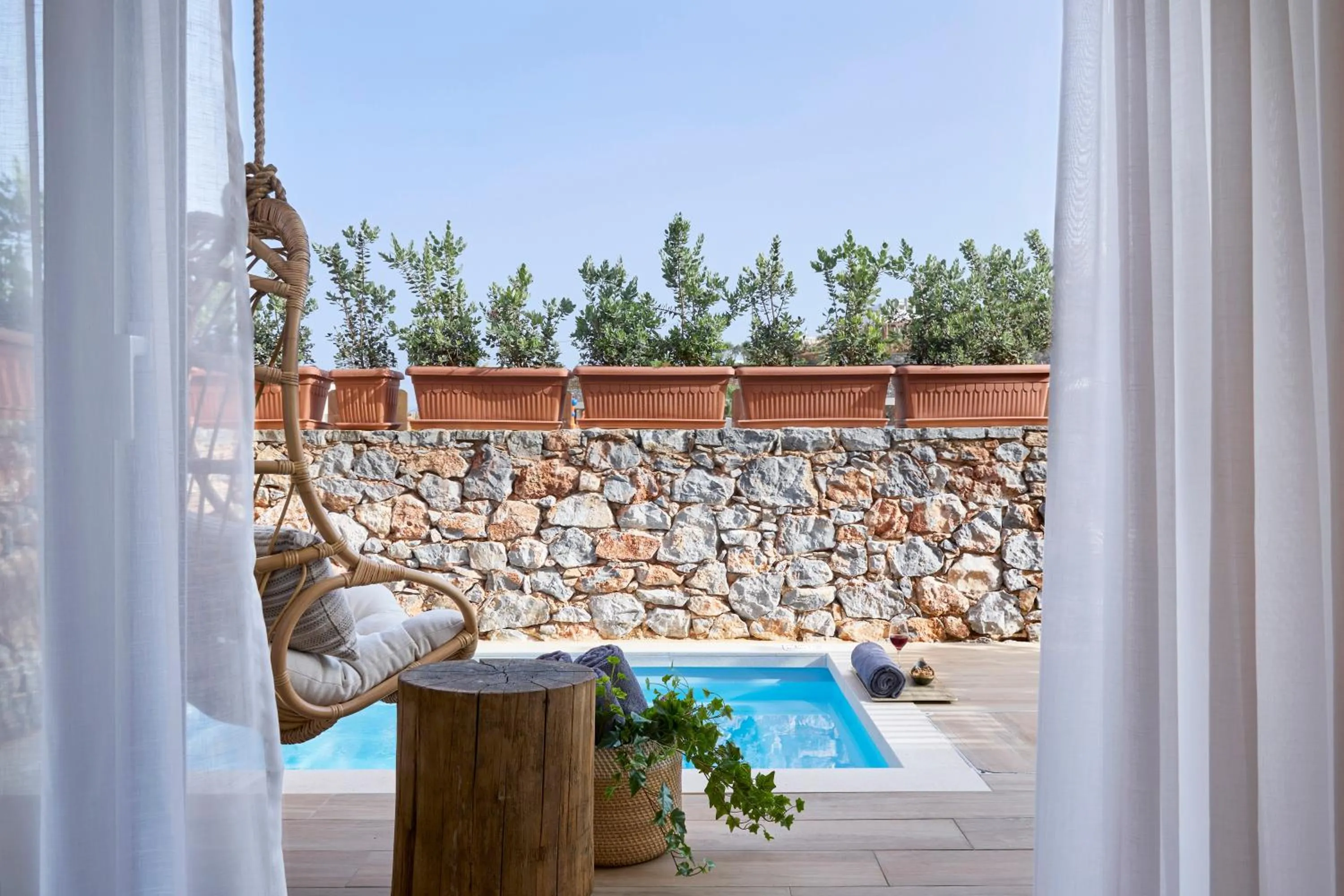 Swimming pool in Wyndham Grand Crete Mirabello Bay