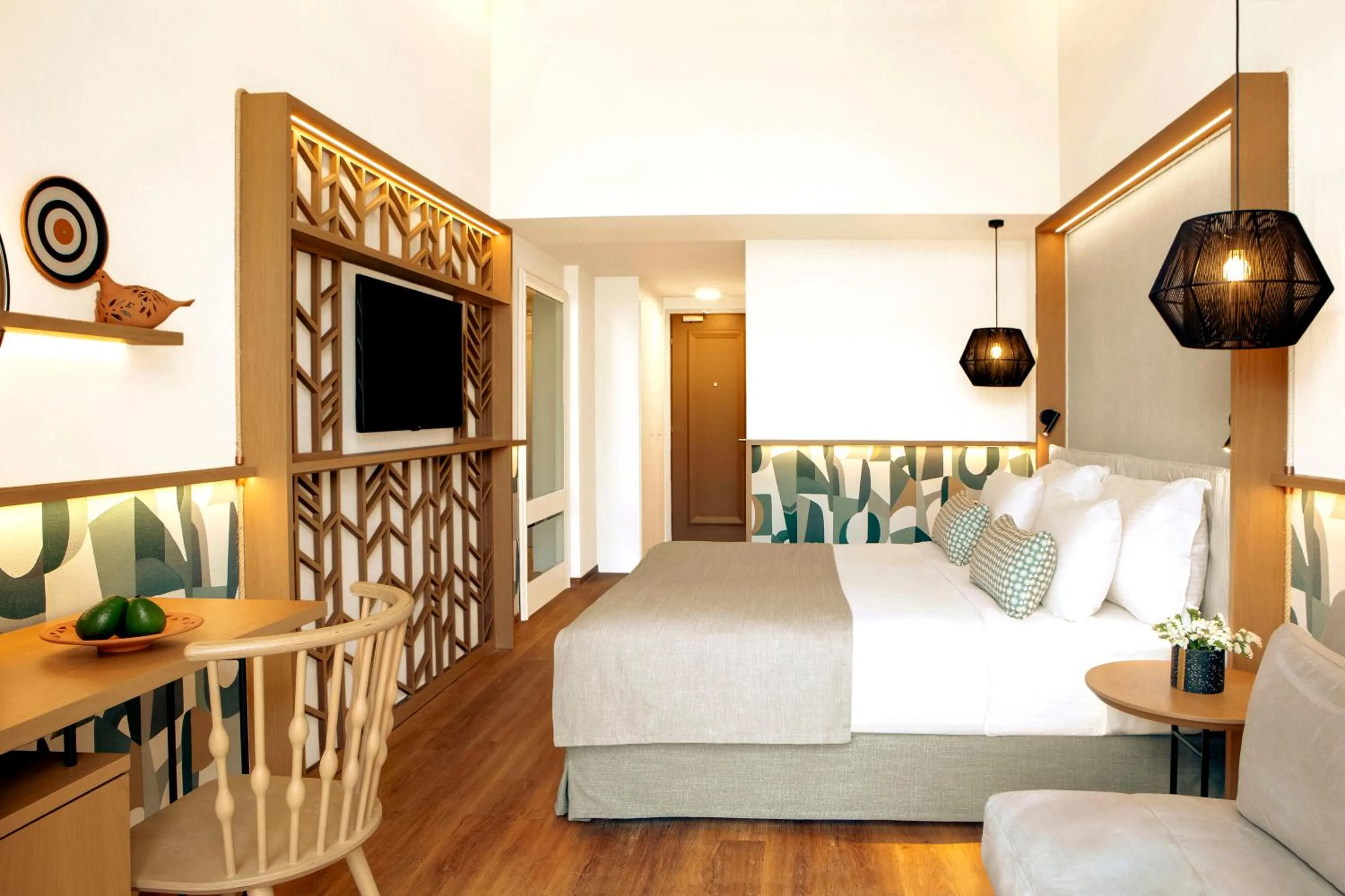 Bed in Zeus Eleva Mirabello Bay