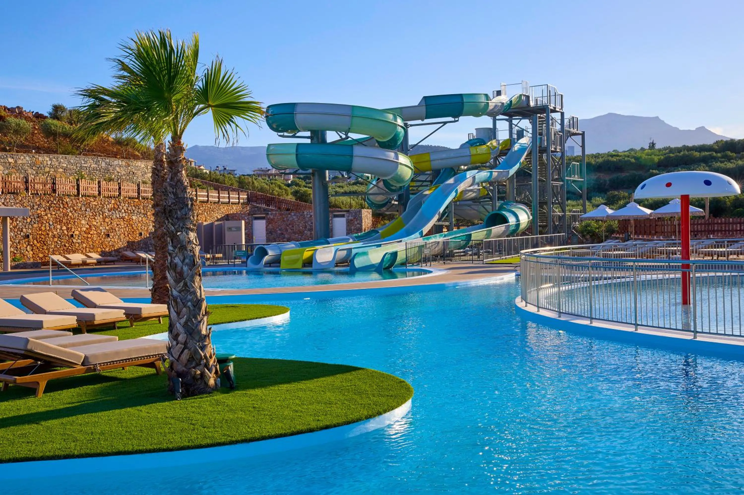 Natural landscape in Wyndham Grand Crete Mirabello Bay