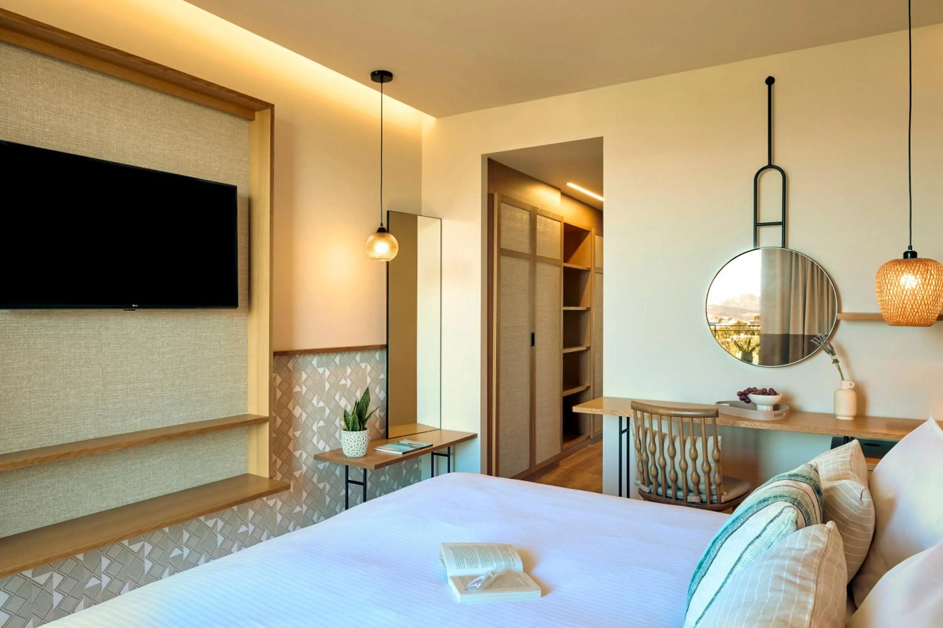 Bed in Zeus Eleva Mirabello Bay