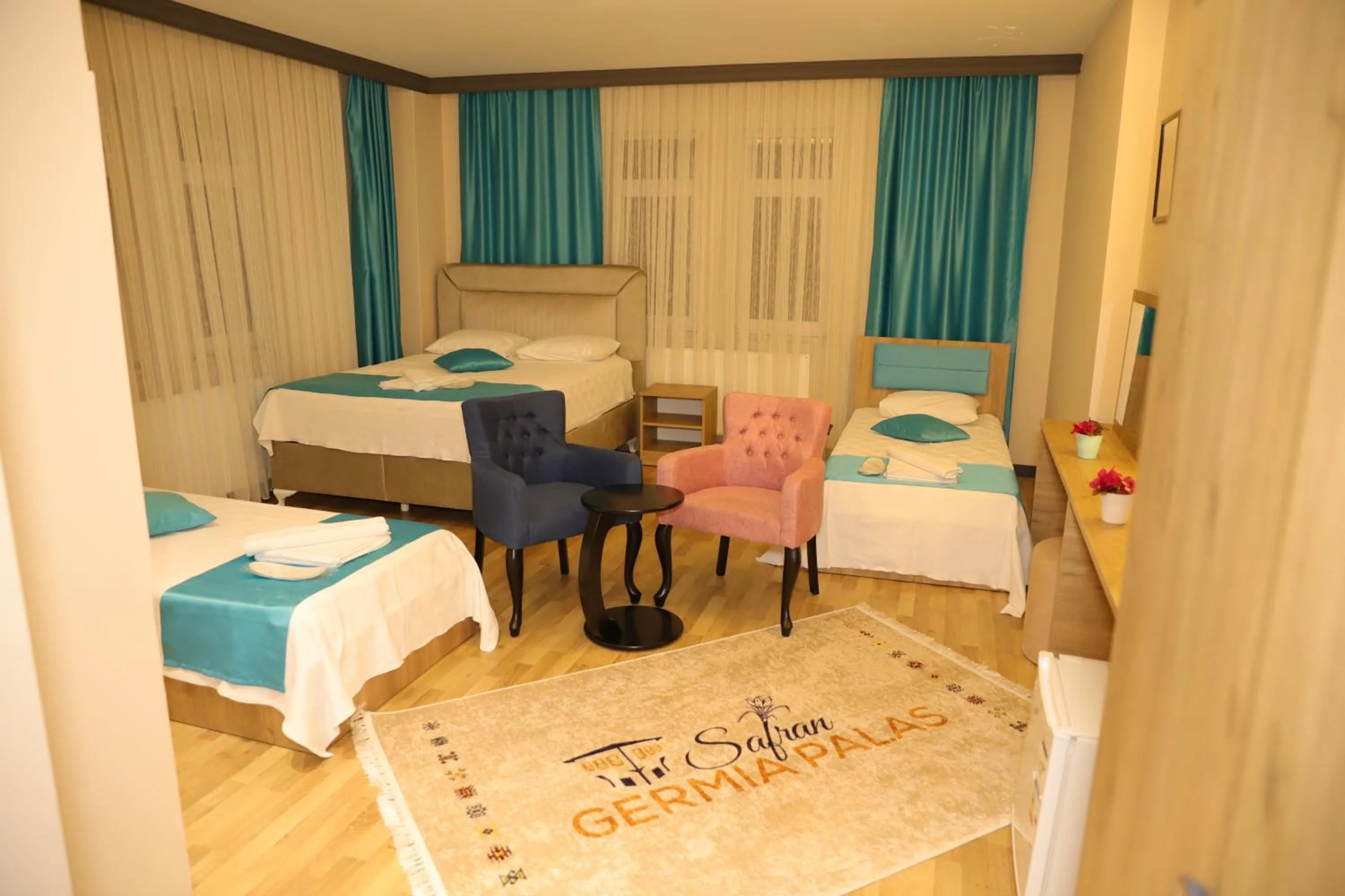 Bed in SAFRAN GERMİA PALaS