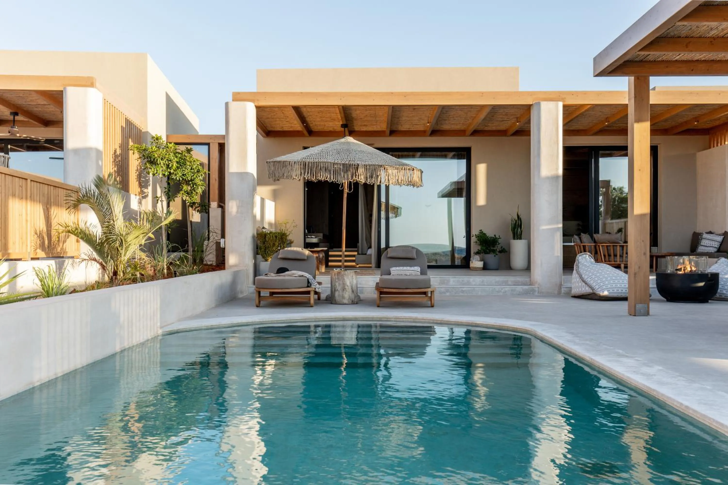 Seating area in Unique Blue! Resort and Villas Adults Only