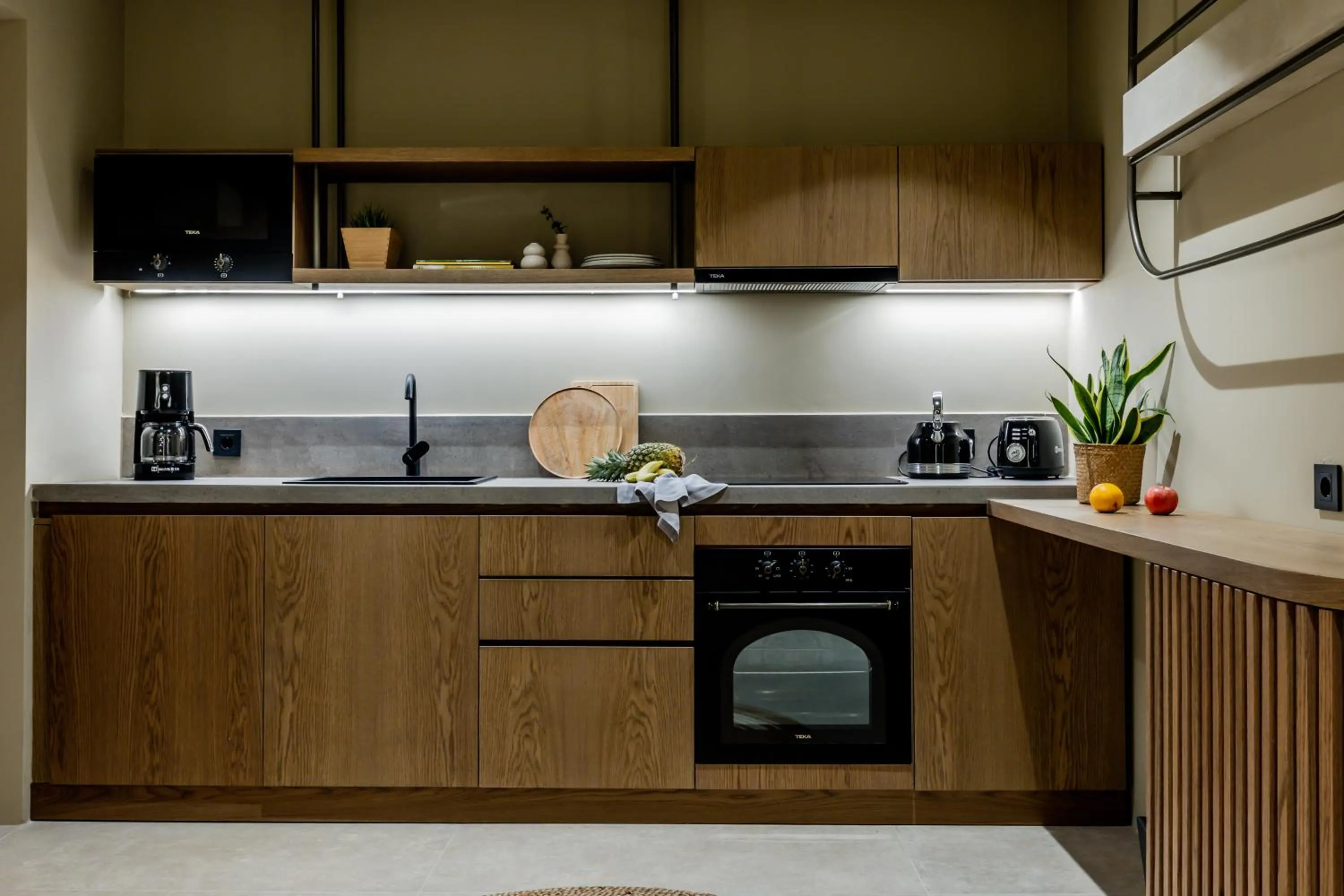 kitchen in Unique Blue! Resort and Villas Adults Only