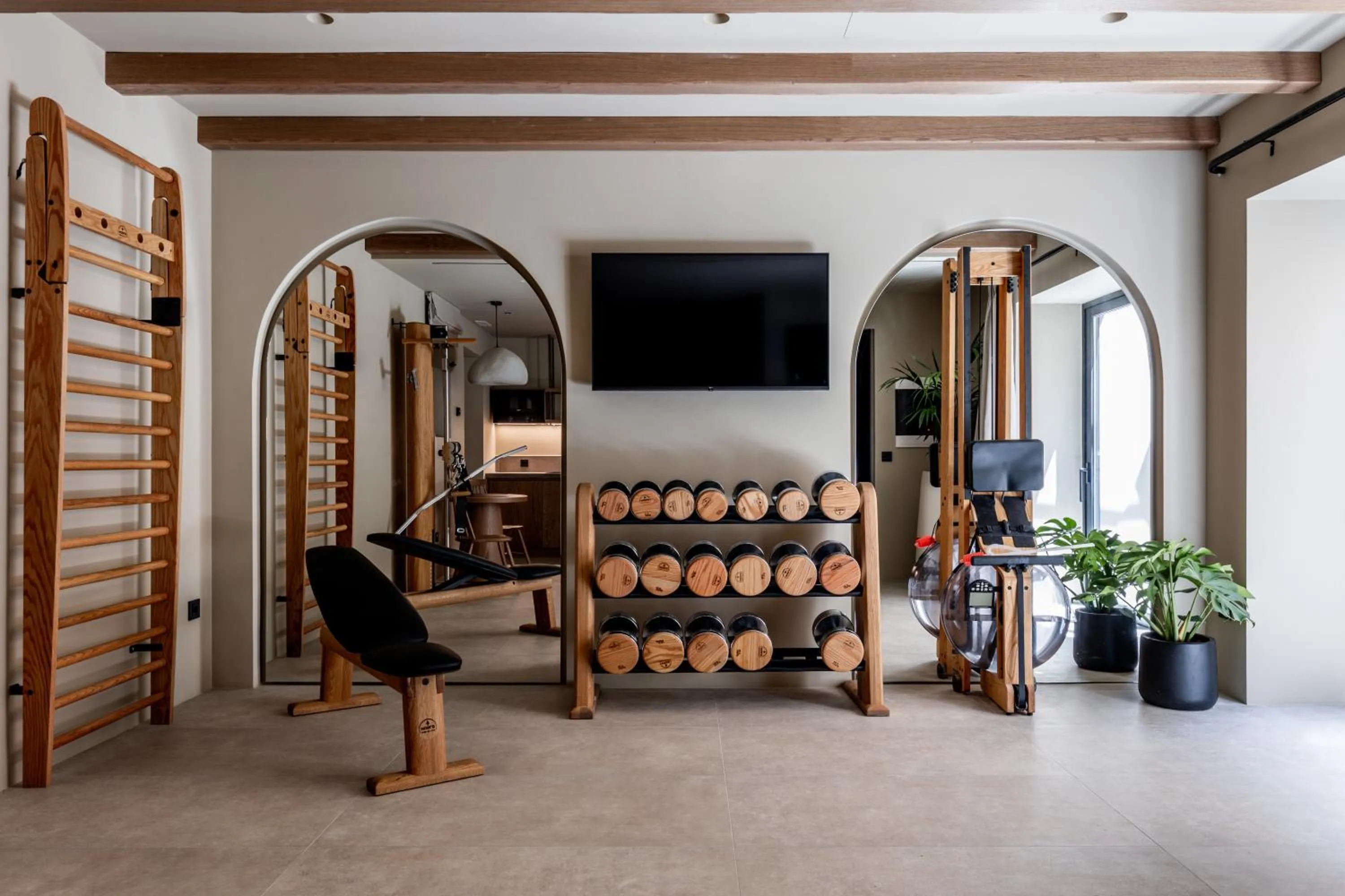 Fitness centre/facilities in Unique Blue! Resort and Villas Adults Only