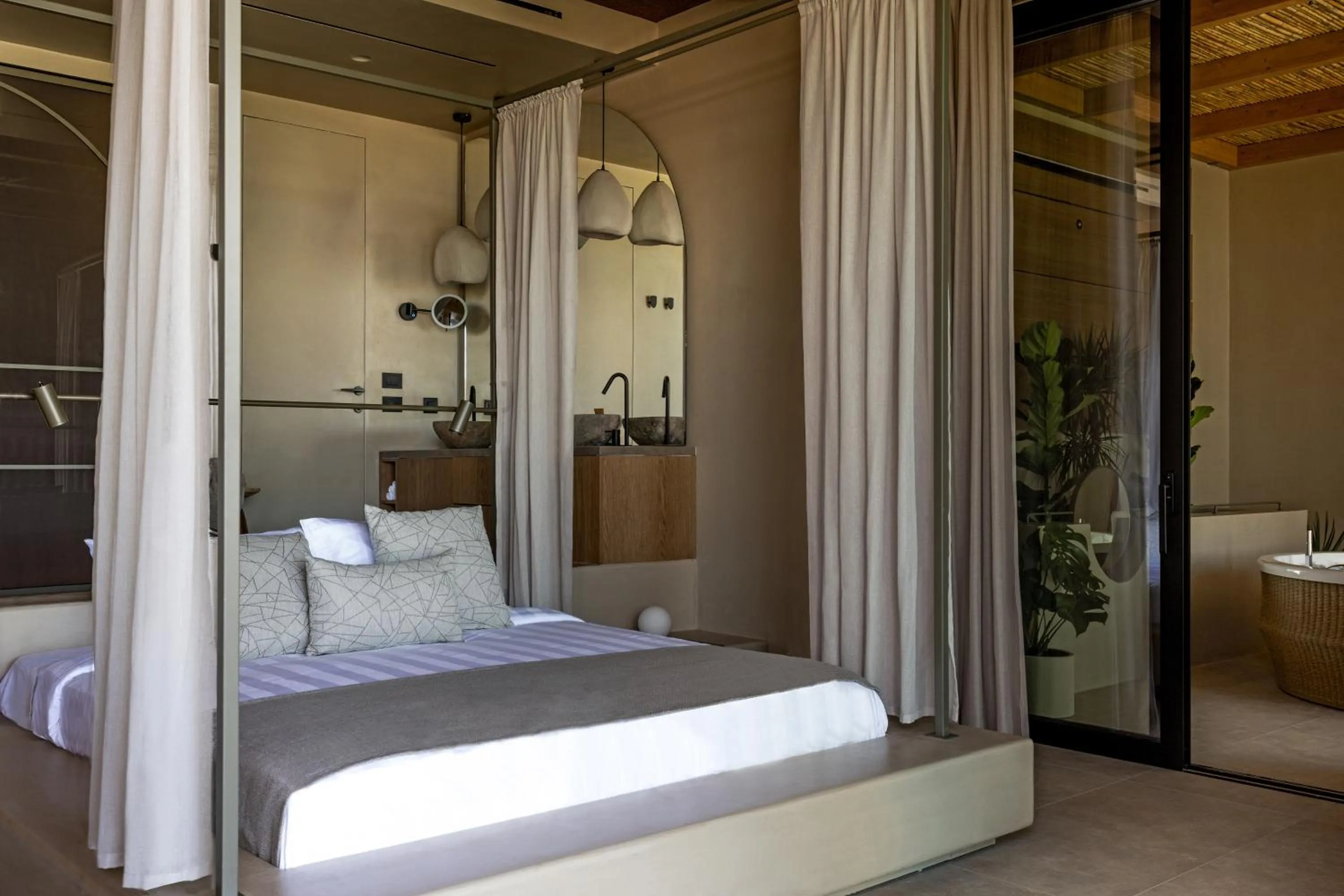 Cicada Villa in 2 Levels, with Gym, Private Pool &  Indoor Jacuzzi with Side Sea View in Unique Blue! Resort and Villas Adults Only