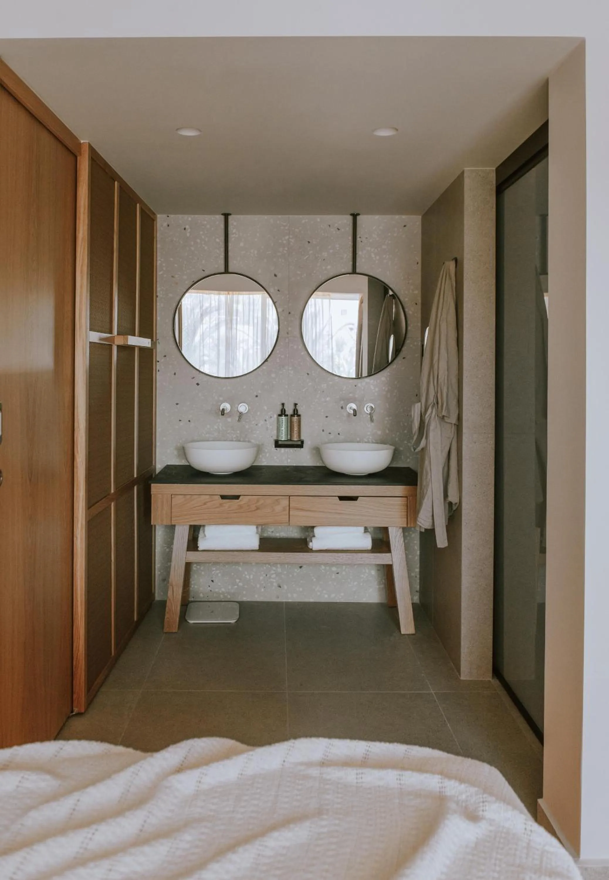 Bathroom, Bed in Unique Blue! Resort and Villas Adults Only