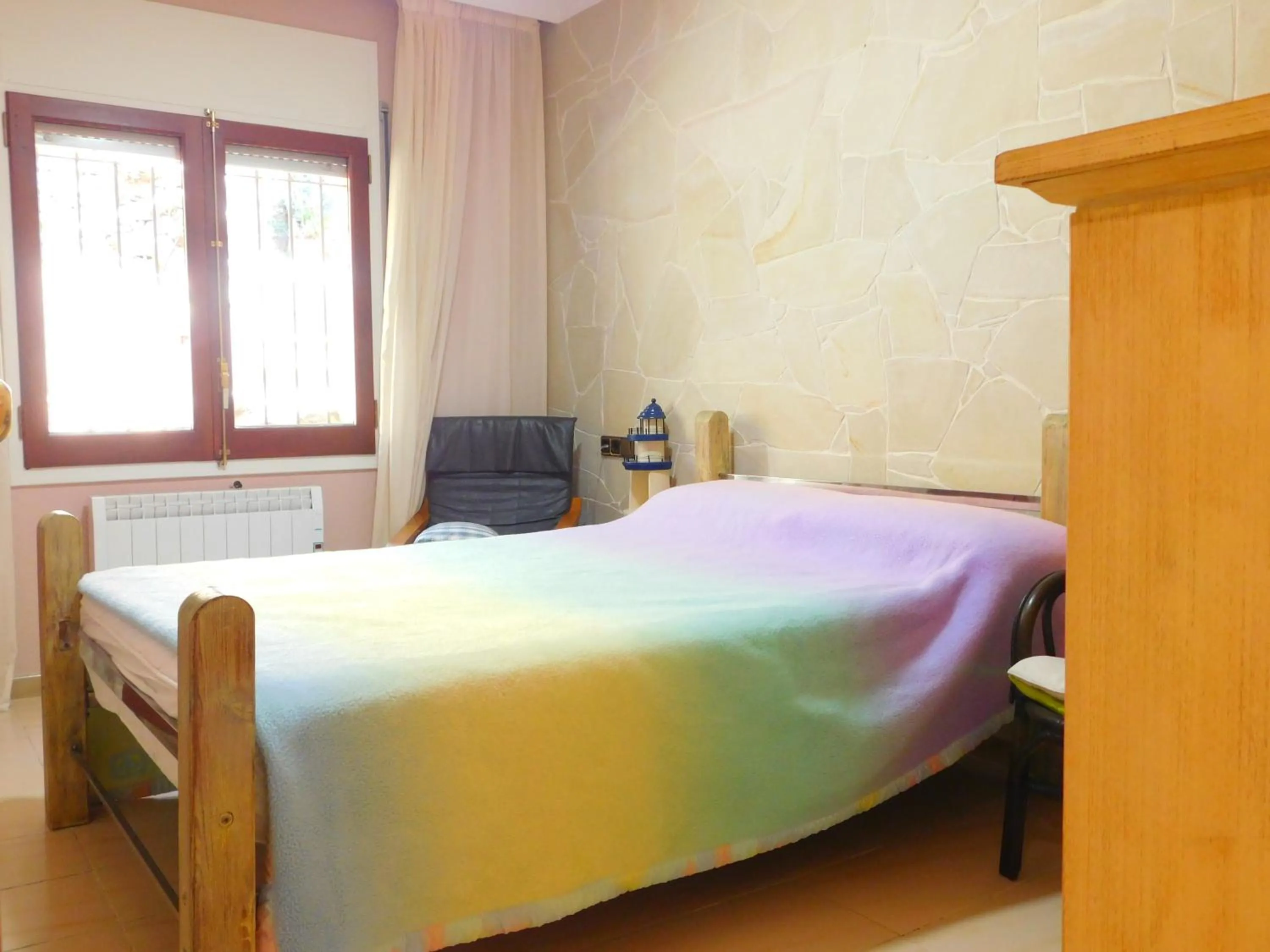 Bed in GMID IMMO Casa Canyelles