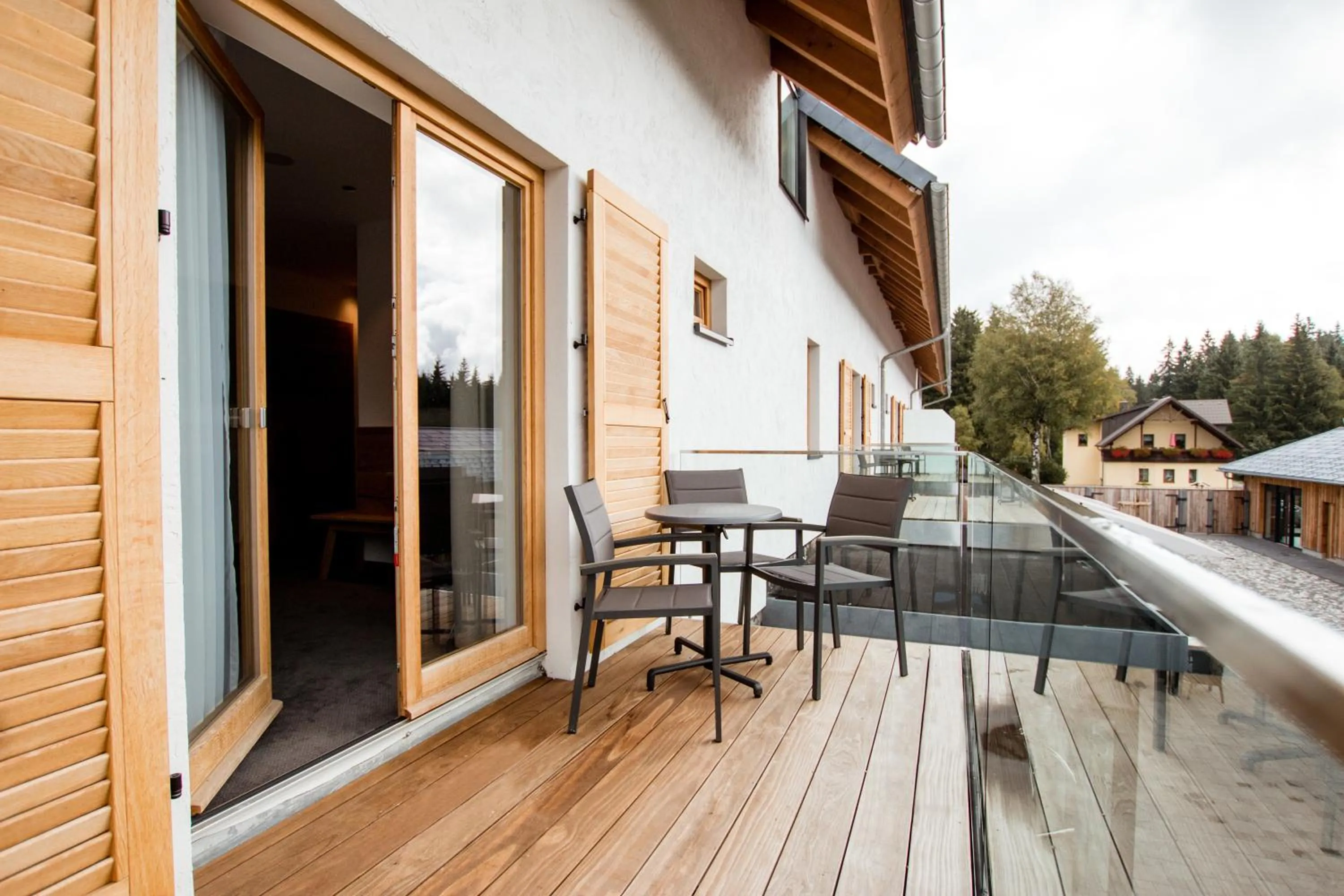 Patio in Hotel Tannenhaus