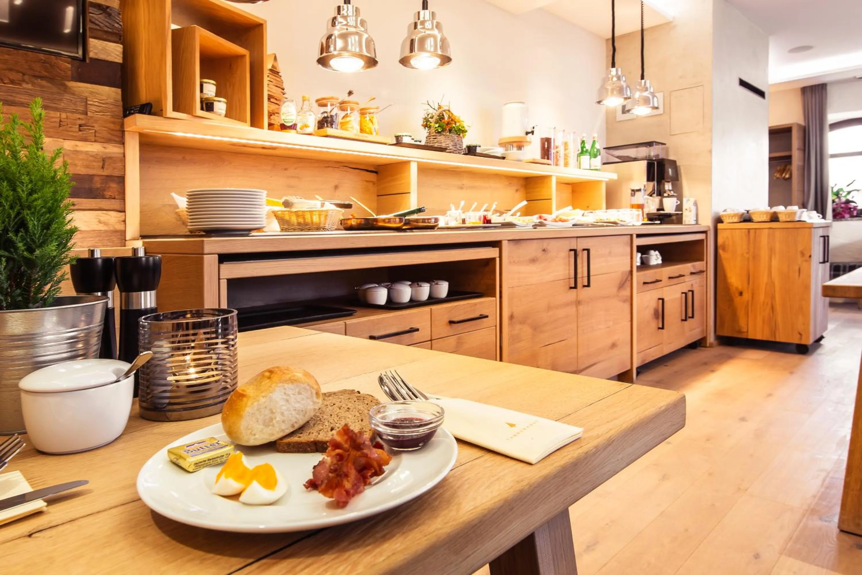 Food and drinks in Hotel Tannenhaus