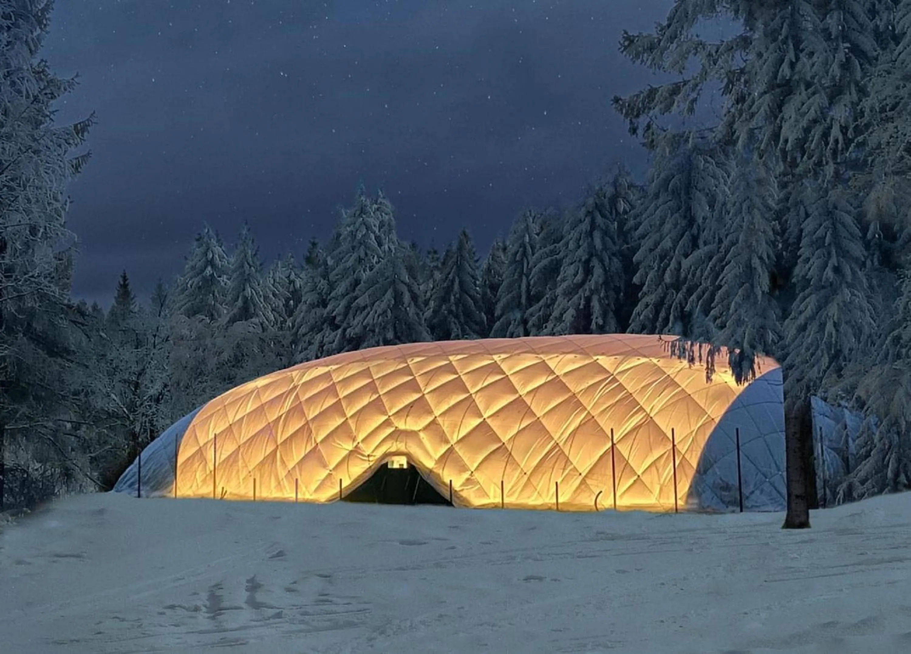 Tennis court in Hotel Tannenhaus