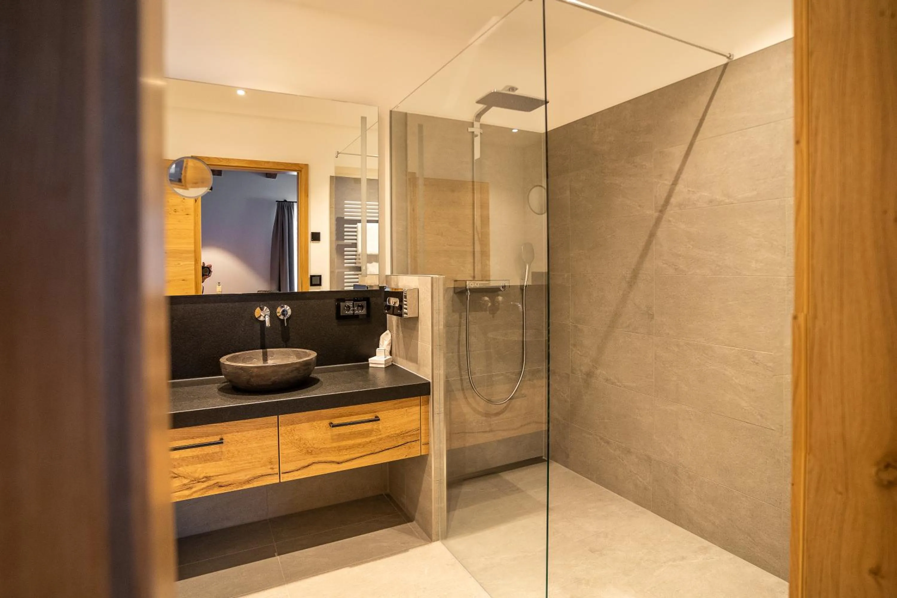 Bathroom in Hotel Tannenhaus