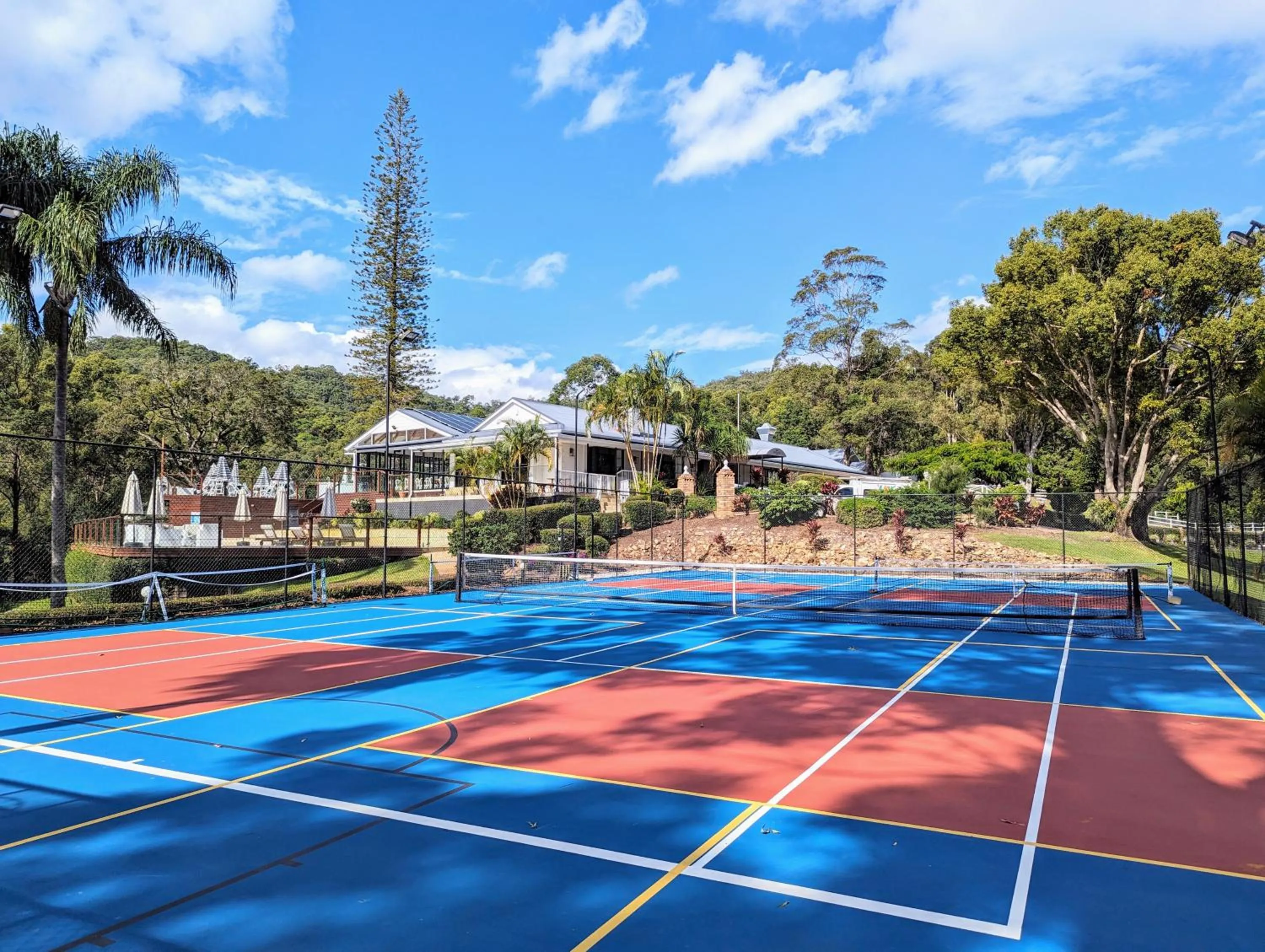 Tennis court in Austinvilla Estate