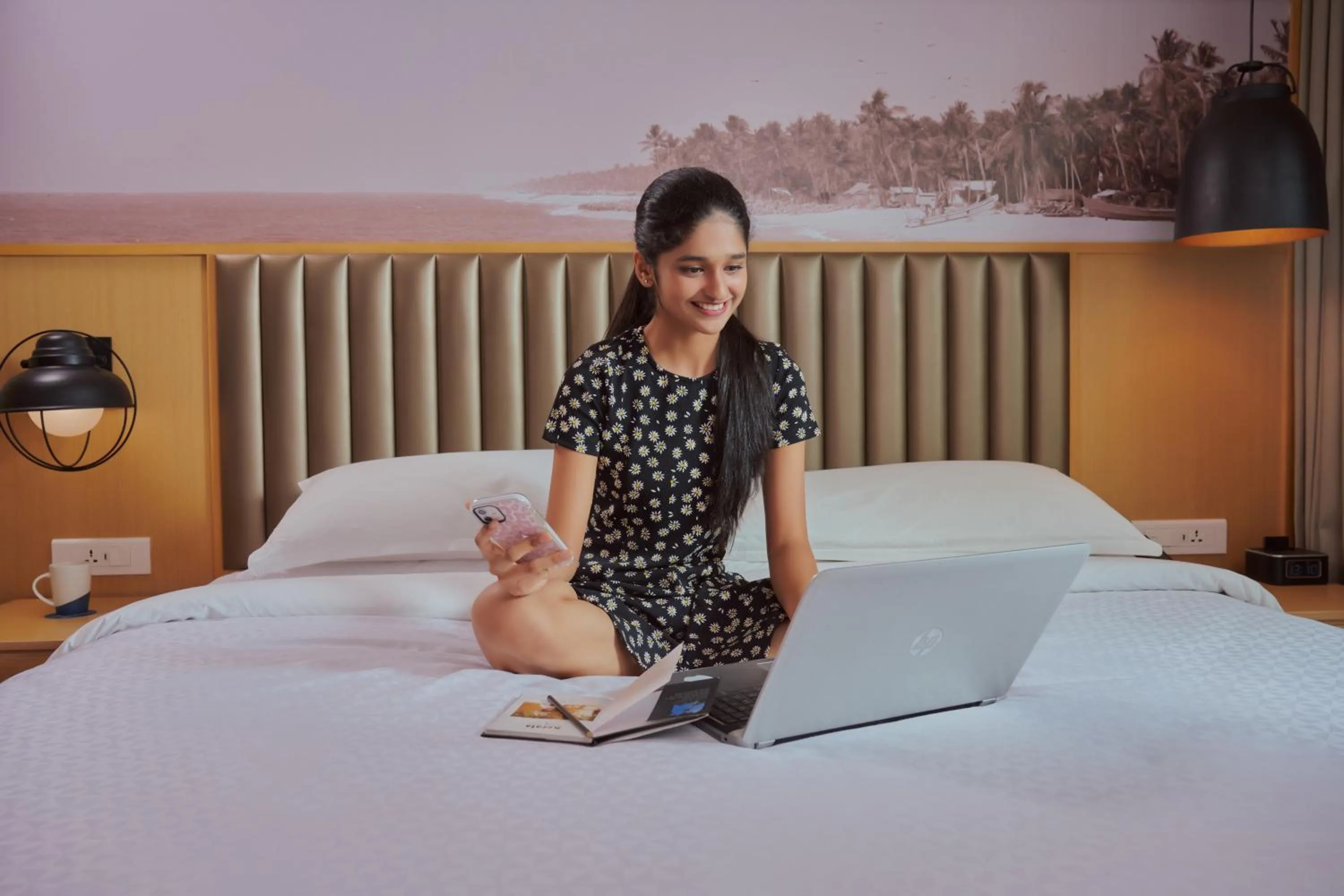 Bathroom, Bed in Four Points by Sheraton Kochi Infopark