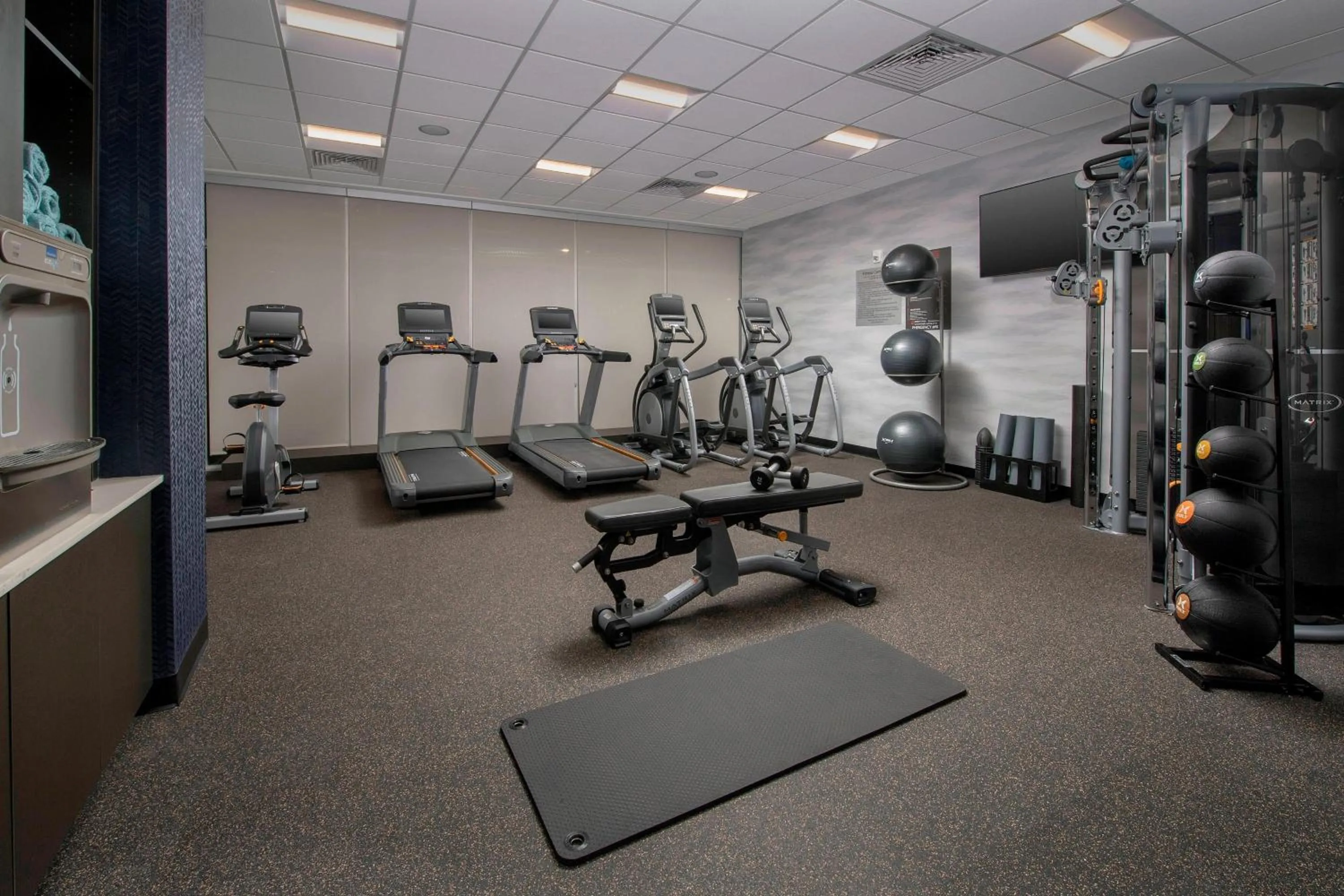 Fitness centre/facilities in Fairfield Inn & Suites by Marriott Miami Airport West/Doral