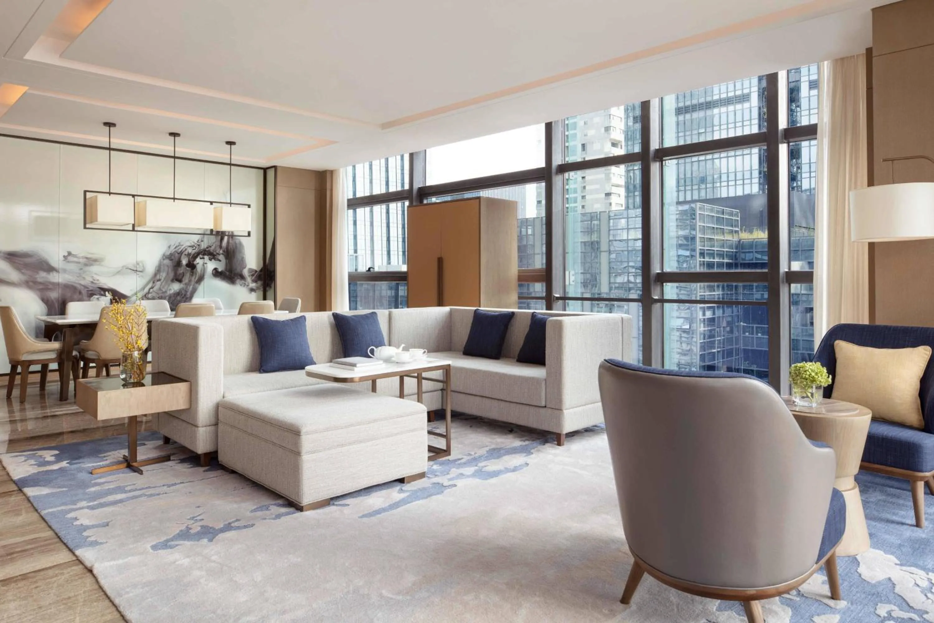 Bathroom in Courtyard by Marriott Shenzhen Bay