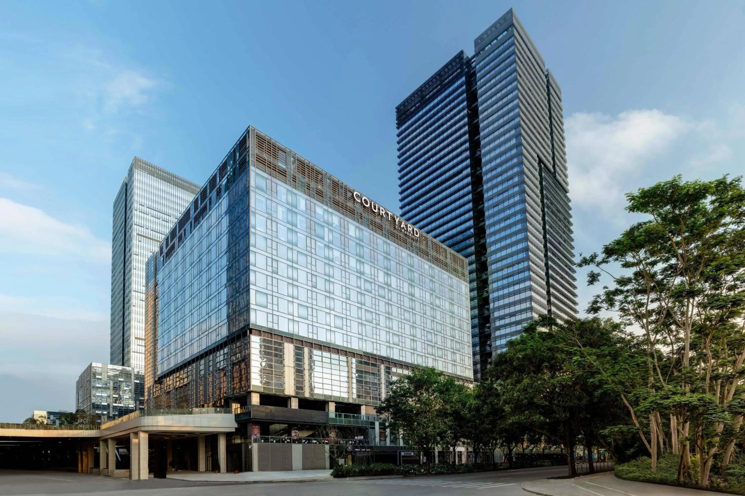 Property building in Courtyard by Marriott Shenzhen Bay