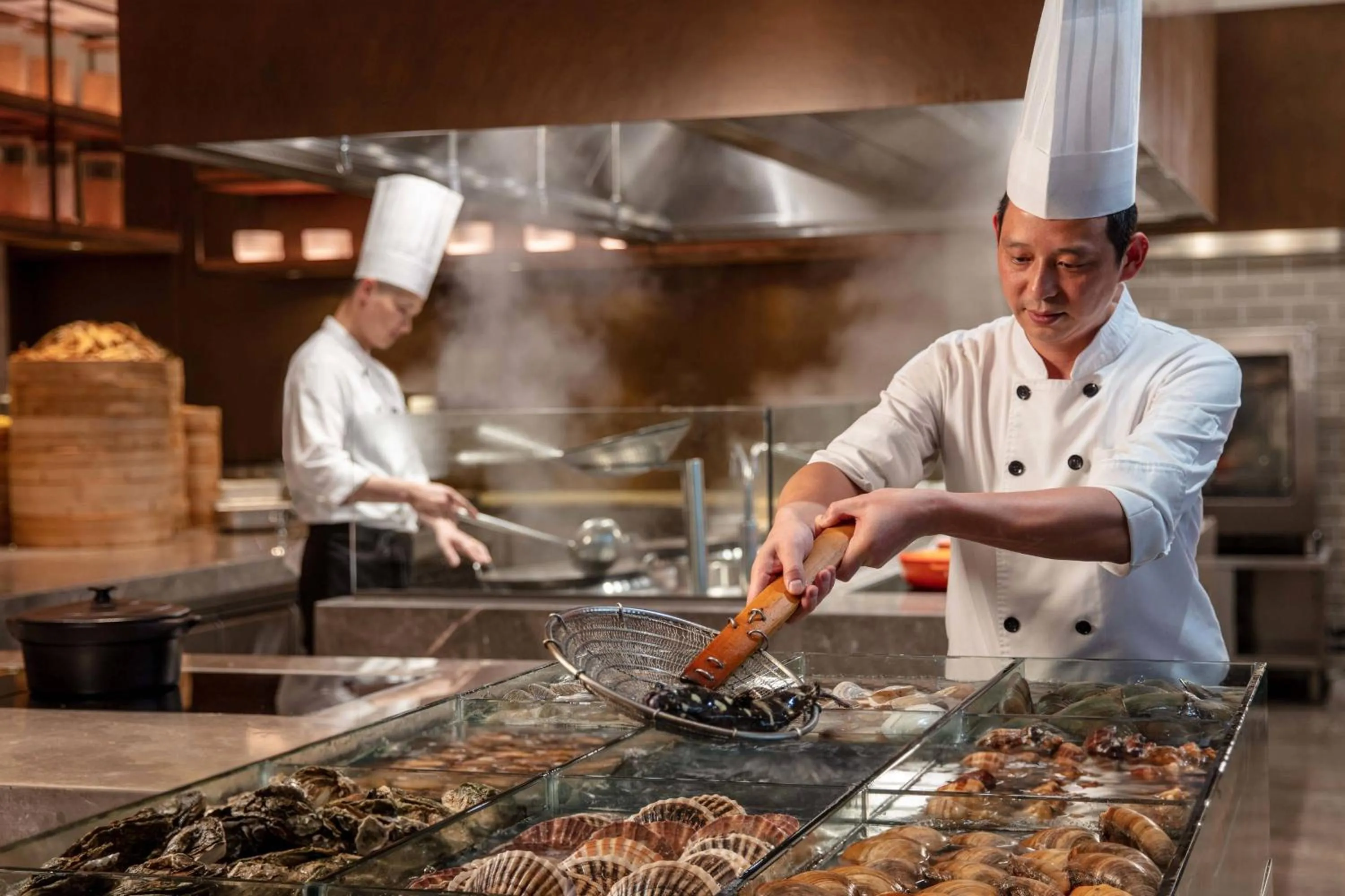 Restaurant/places to eat in Courtyard by Marriott Shenzhen Bay